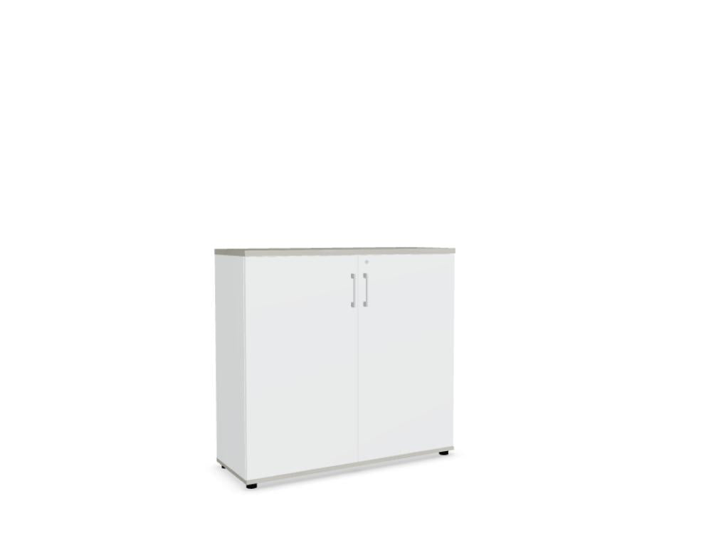 Standard A3106 - Schrank in Weiss Pastell präsentiert im Onlineshop von KAQTU Design AG. Büroschrank ist von Mdd