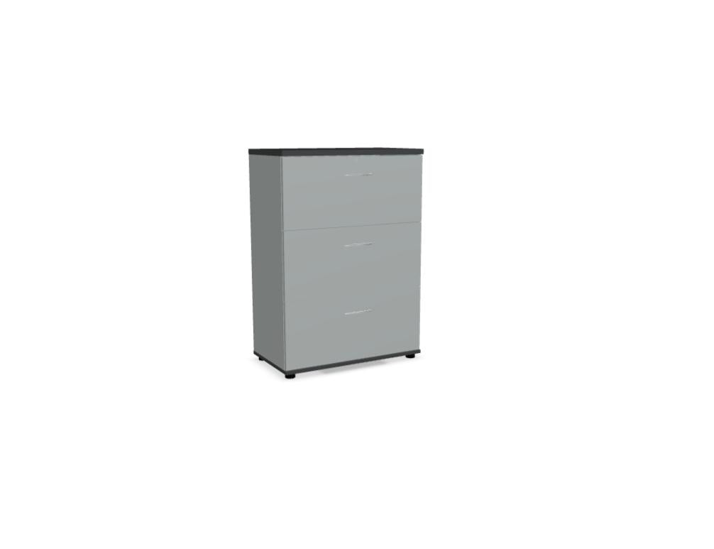 Standard A3F04 - Hängeregisterschrank in Weiss Pastell präsentiert im Onlineshop von KAQTU Design AG. Büroschrank ist von Mdd