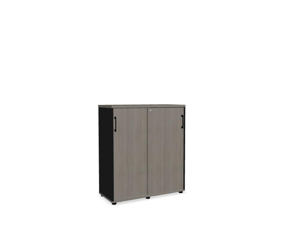 Standard A3P05 - Schiebetürenschrank in Weiss Pastell präsentiert im Onlineshop von KAQTU Design AG. Büroschrank ist von Mdd