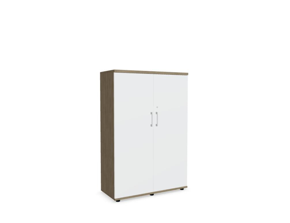 Standard A4105 - Schrank in Weiss Pastell präsentiert im Onlineshop von KAQTU Design AG. Büroschrank ist von Mdd