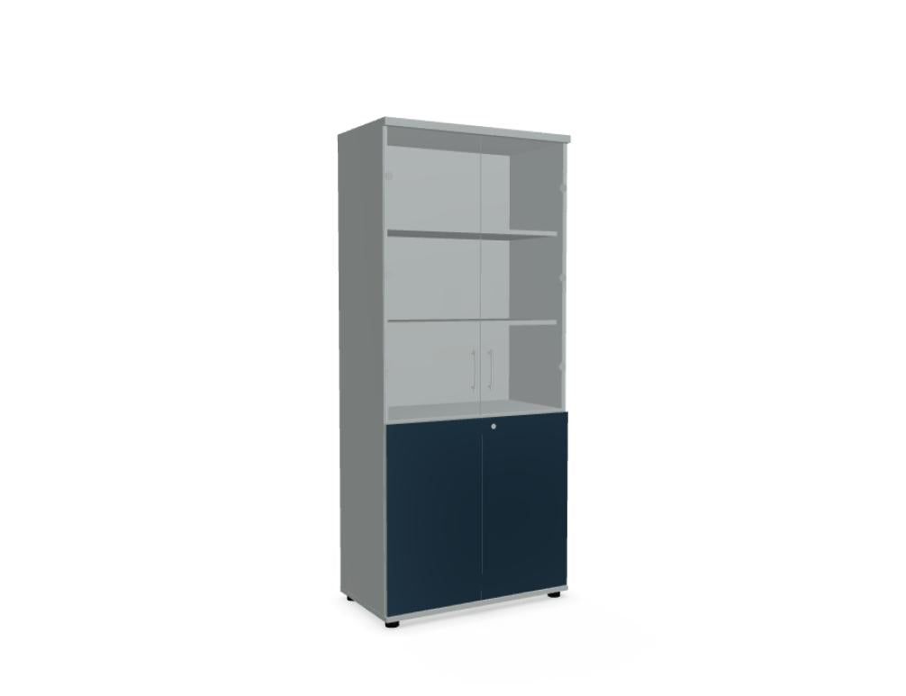 Color A5404HZWK - Vitrine in Aluminium präsentiert im Onlineshop von KAQTU Design AG. Vitrine ist von Mdd