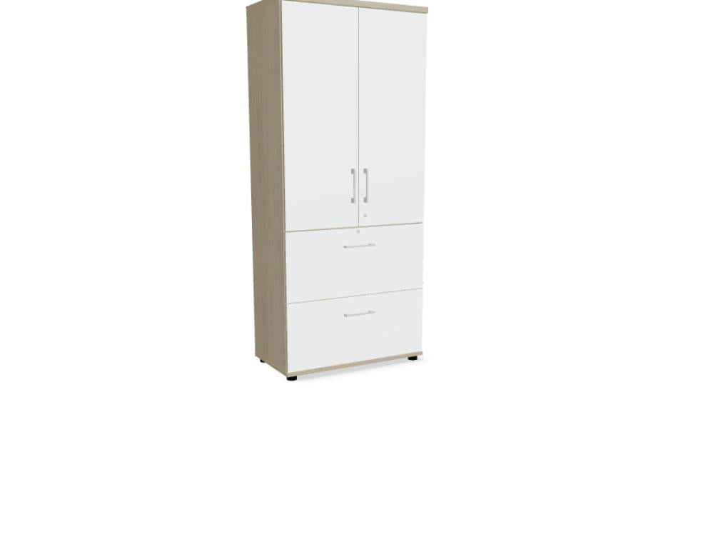 Standard A54B4 - Hängeregisterschrank in Weiss Pastell präsentiert im Onlineshop von KAQTU Design AG. Büroschrank ist von Mdd
