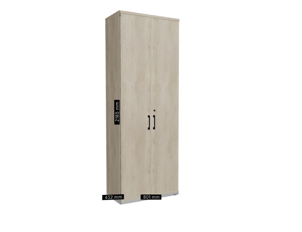 Standard A6104K - Schrank in Weiss Pastell präsentiert im Onlineshop von KAQTU Design AG. Büroschrank ist von Mdd