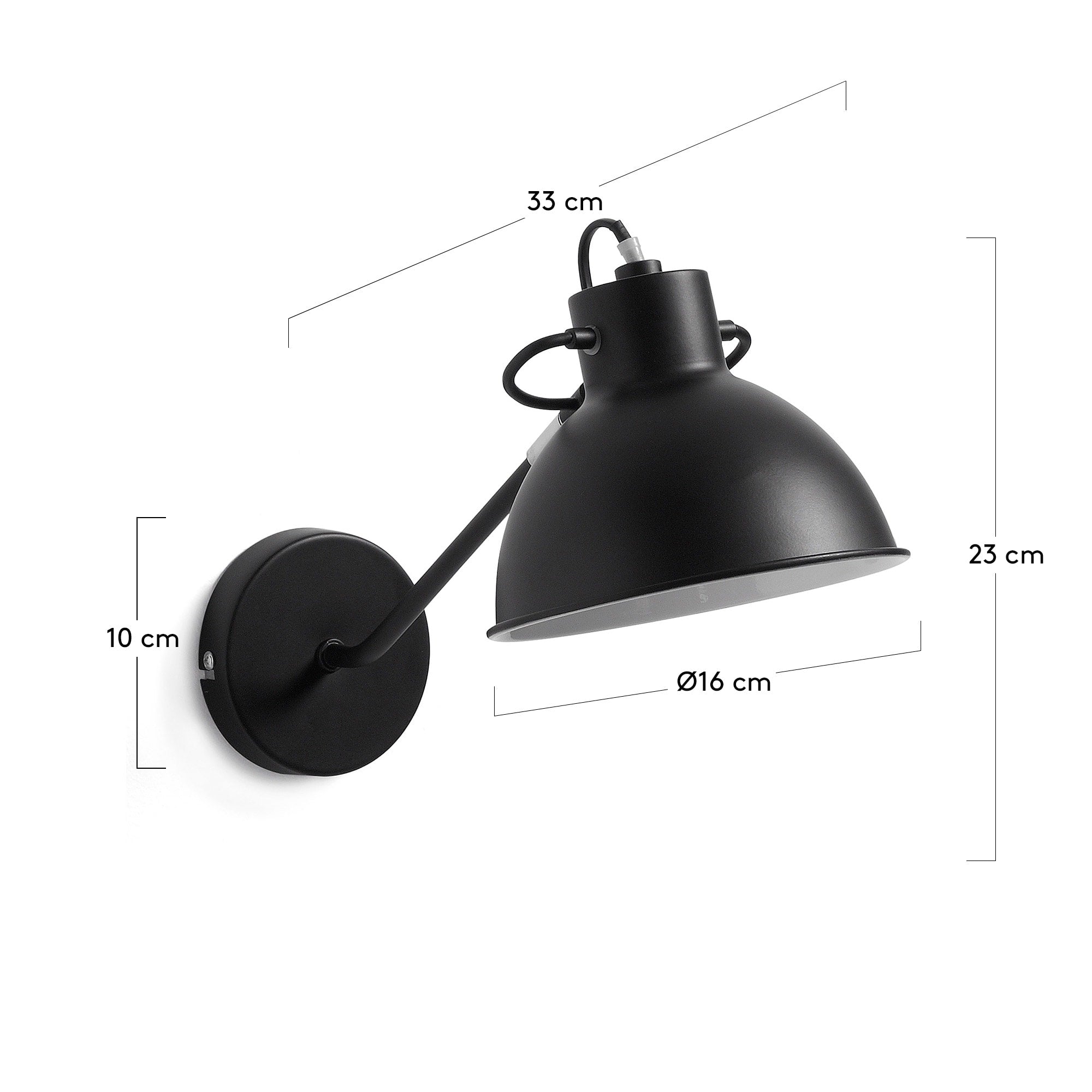 Die Offelis Wandleuchte von Kave Home besticht durch ihr elegantes, modernes Design und hochwertige Verarbeitung, ideal für jeden Raum.