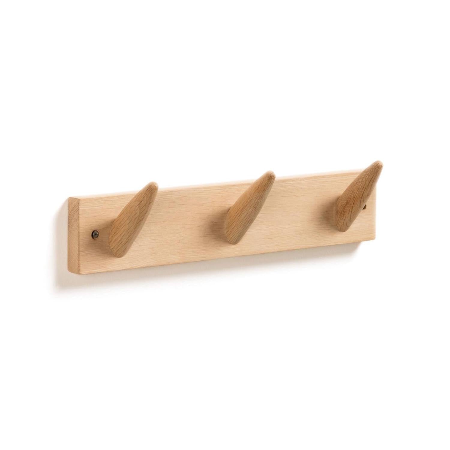 Natane Garderobe, Wandmontage in Braun präsentiert im Onlineshop von KAQTU Design AG. Garderobe ist von Kave Home