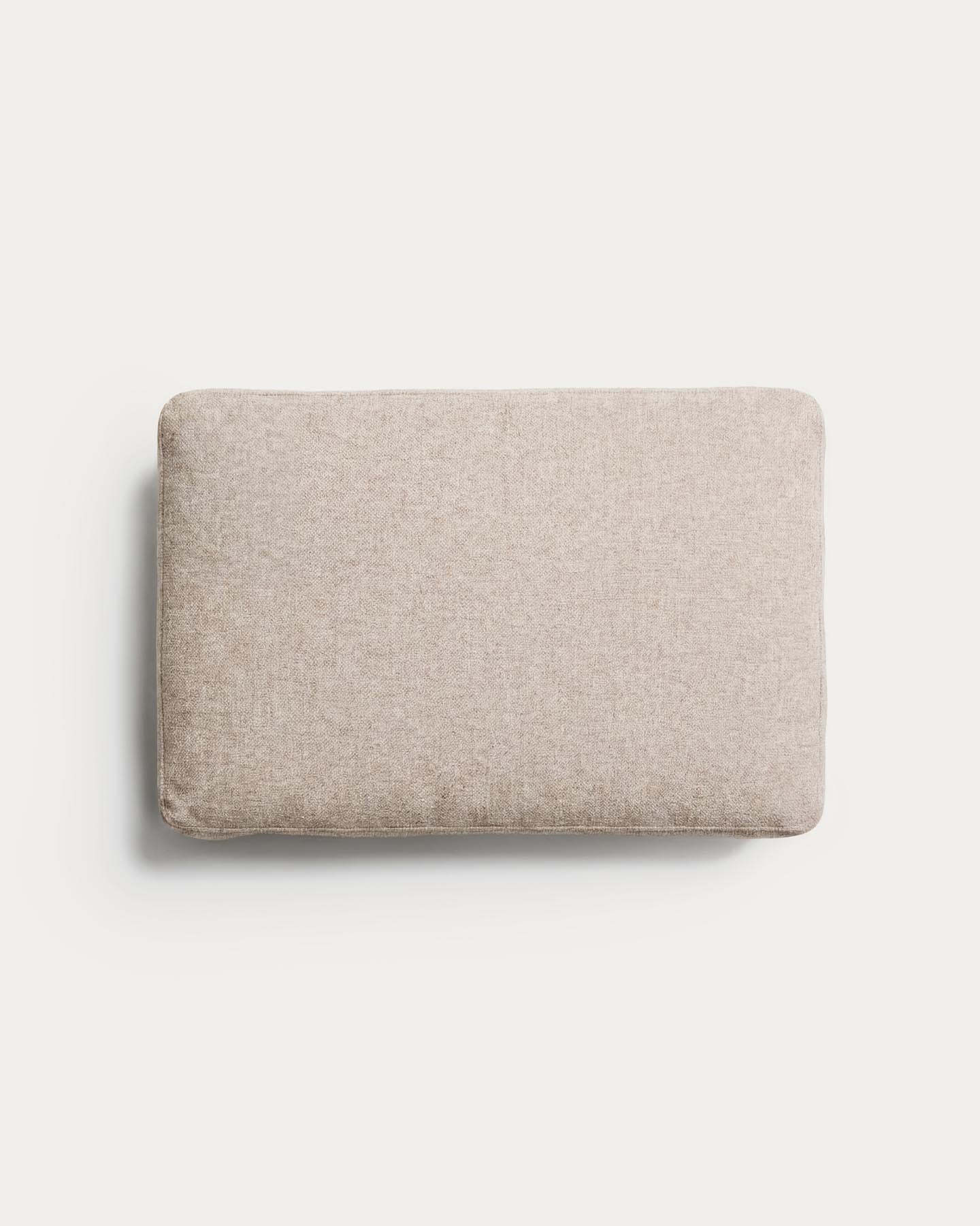 Kissen Blok in beiger Chenille, 40 x 60 cm in Beige präsentiert im Onlineshop von KAQTU Design AG. Deko Kissen ist von Kave Home