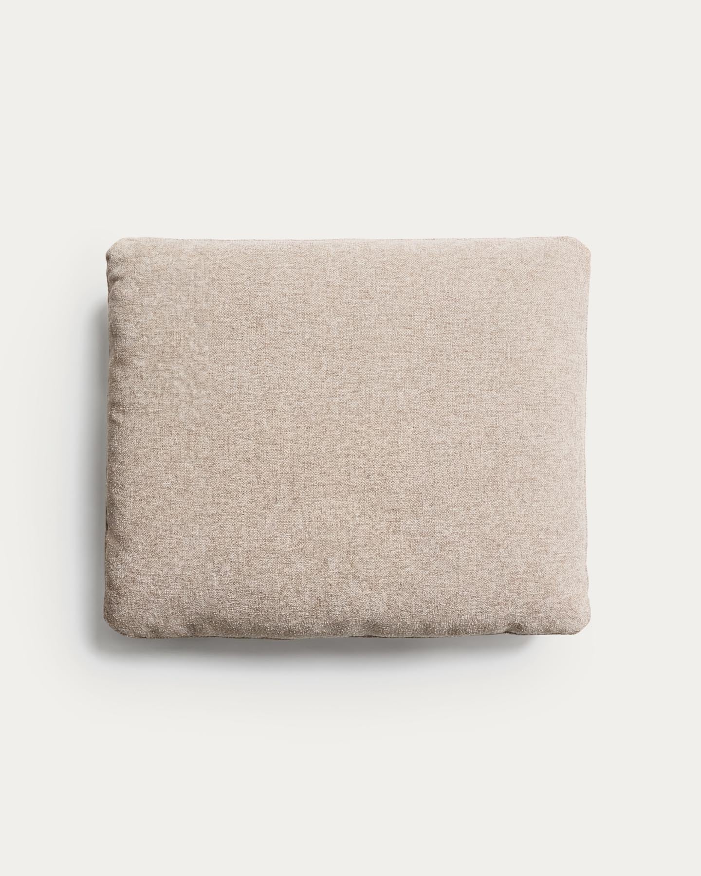 Kissen Blok in beiger Chenille, 50 x 60 cm in Beige präsentiert im Onlineshop von KAQTU Design AG. Deko Kissen ist von Kave Home