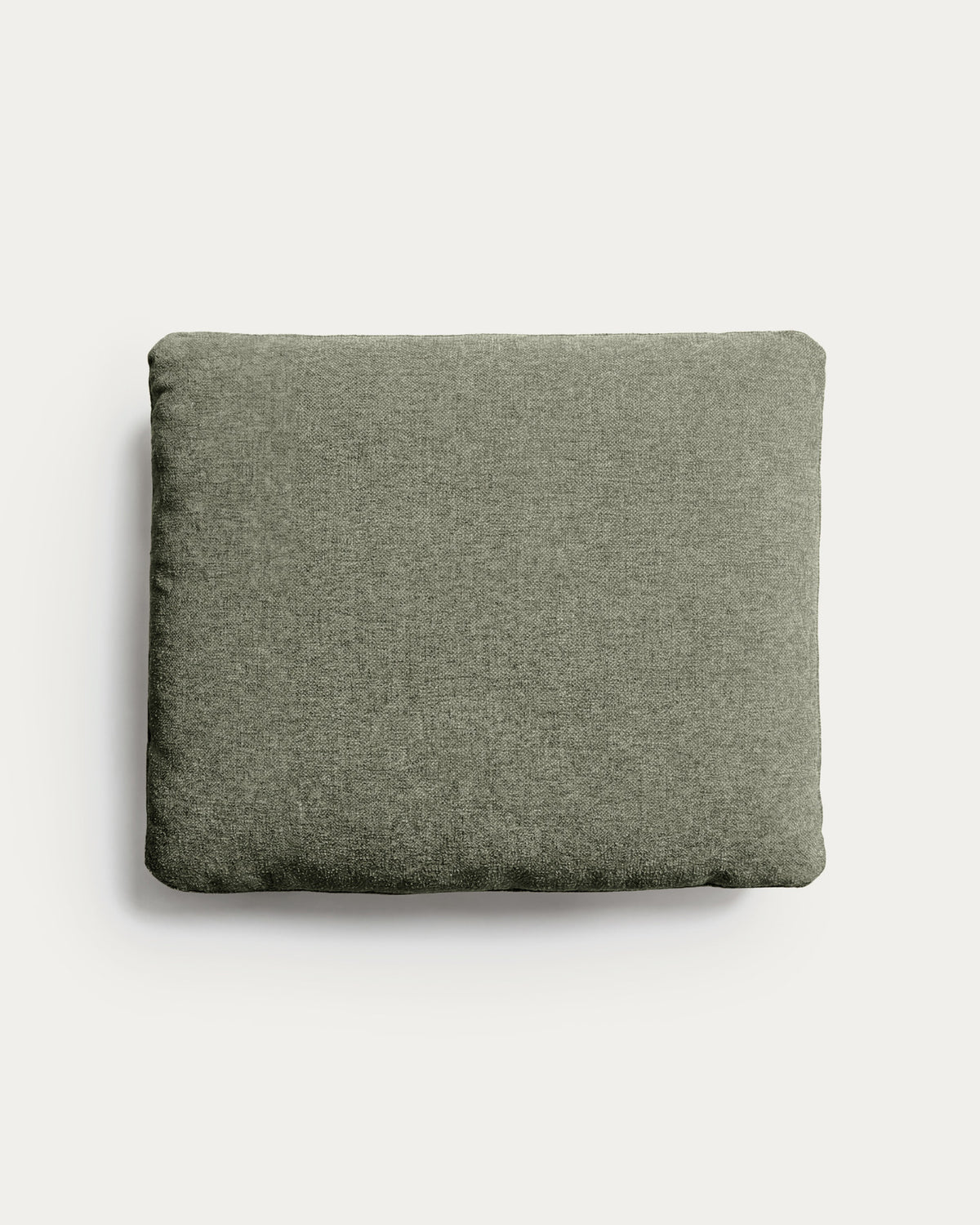 Kissen Blok in moosgrüner Chenille, 50 x 60 cm in Grün präsentiert im Onlineshop von KAQTU Design AG. Deko Kissen ist von Kave Home