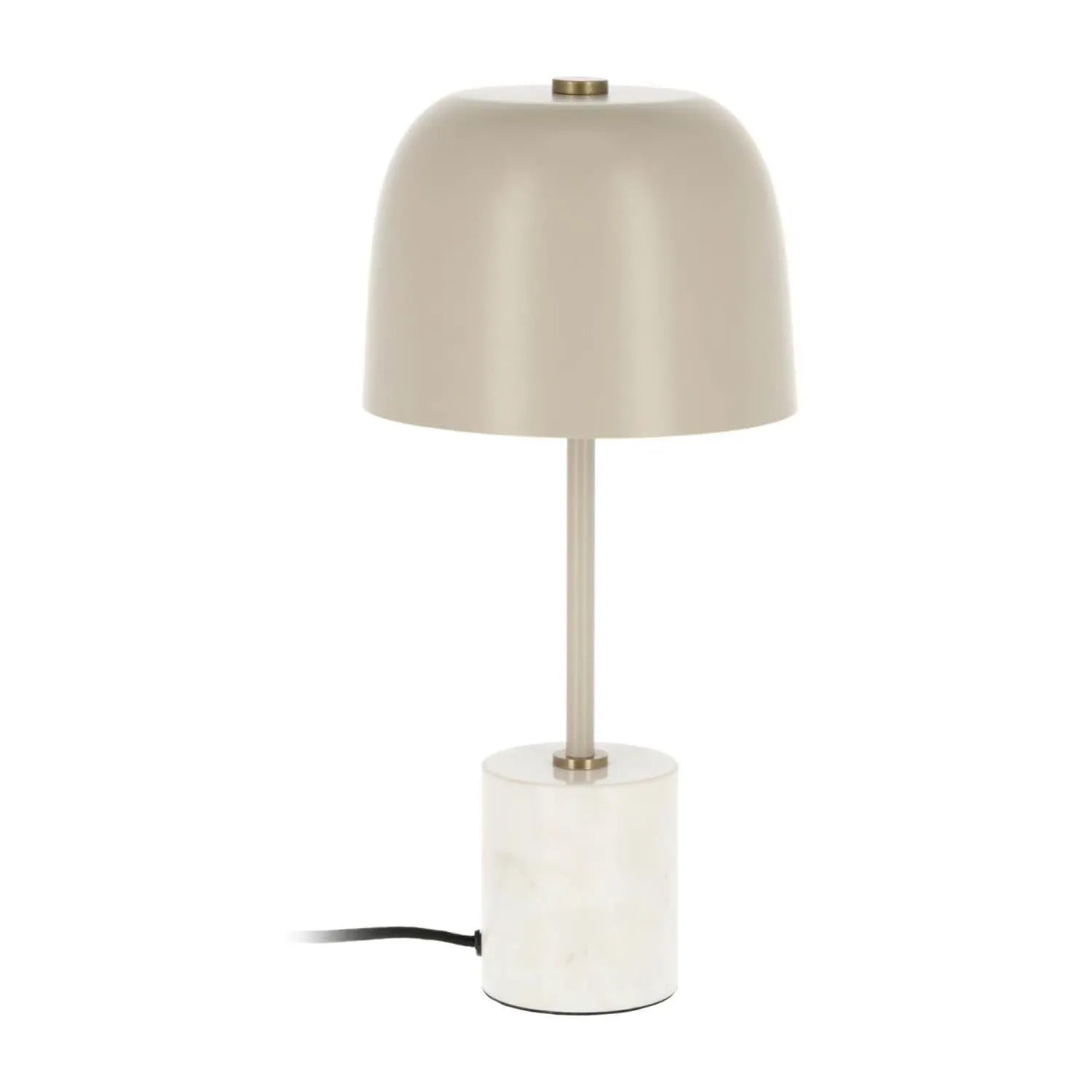 Alish Tischlampe in Beige präsentiert im Onlineshop von KAQTU Design AG. Tischleuchte ist von Kave Home