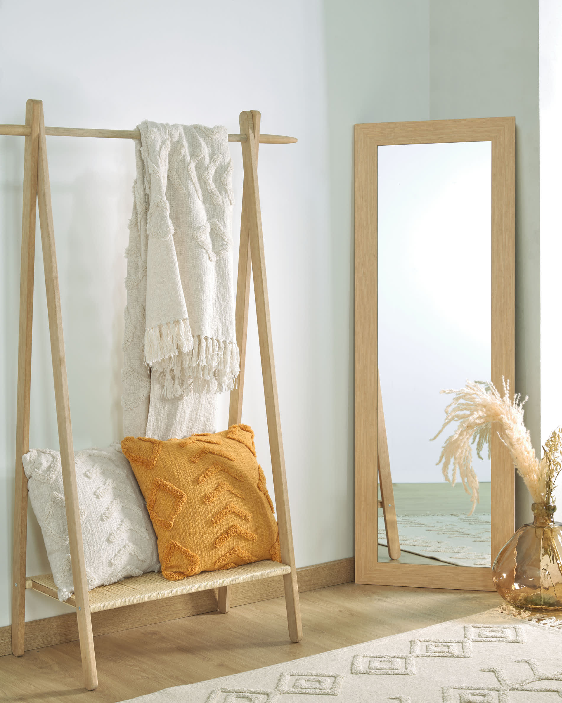 Yvaine Mirror natural finish 80.5 x 180.5 cm