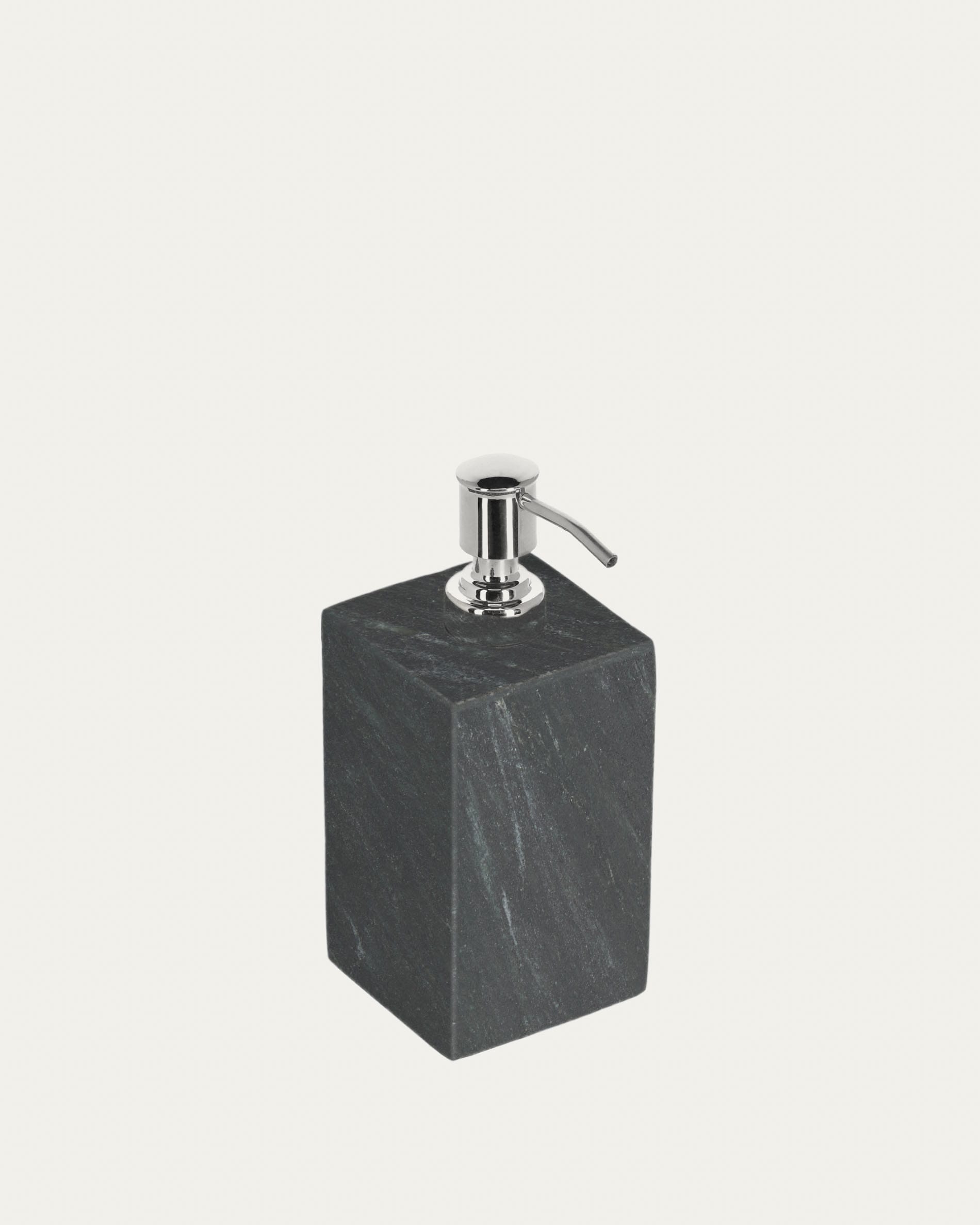 Aixa Seifenspender aus Marmor in Mehrfarbig präsentiert im Onlineshop von KAQTU Design AG. Badzubehör ist von Kave Home