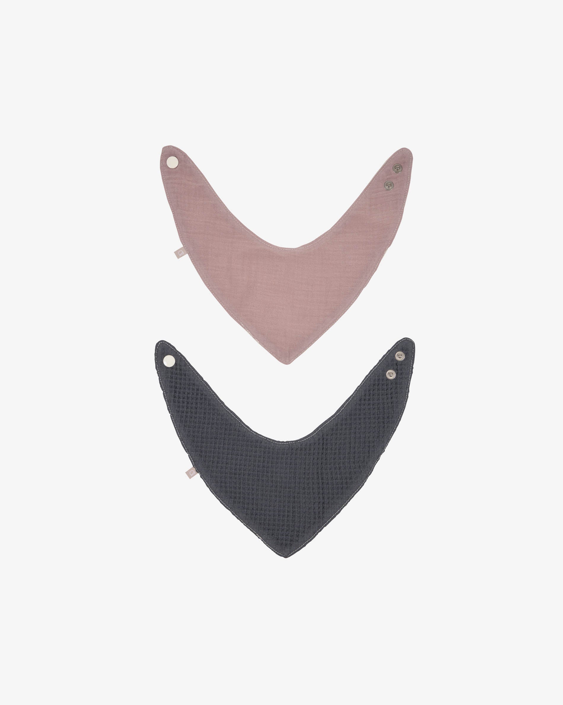 Marinet Bandanas, 2er Set, 100% Bio-Baumwolle, rosa und blau in Mehrfarbig präsentiert im Onlineshop von KAQTU Design AG. Geschirr Kids ist von Kave Home