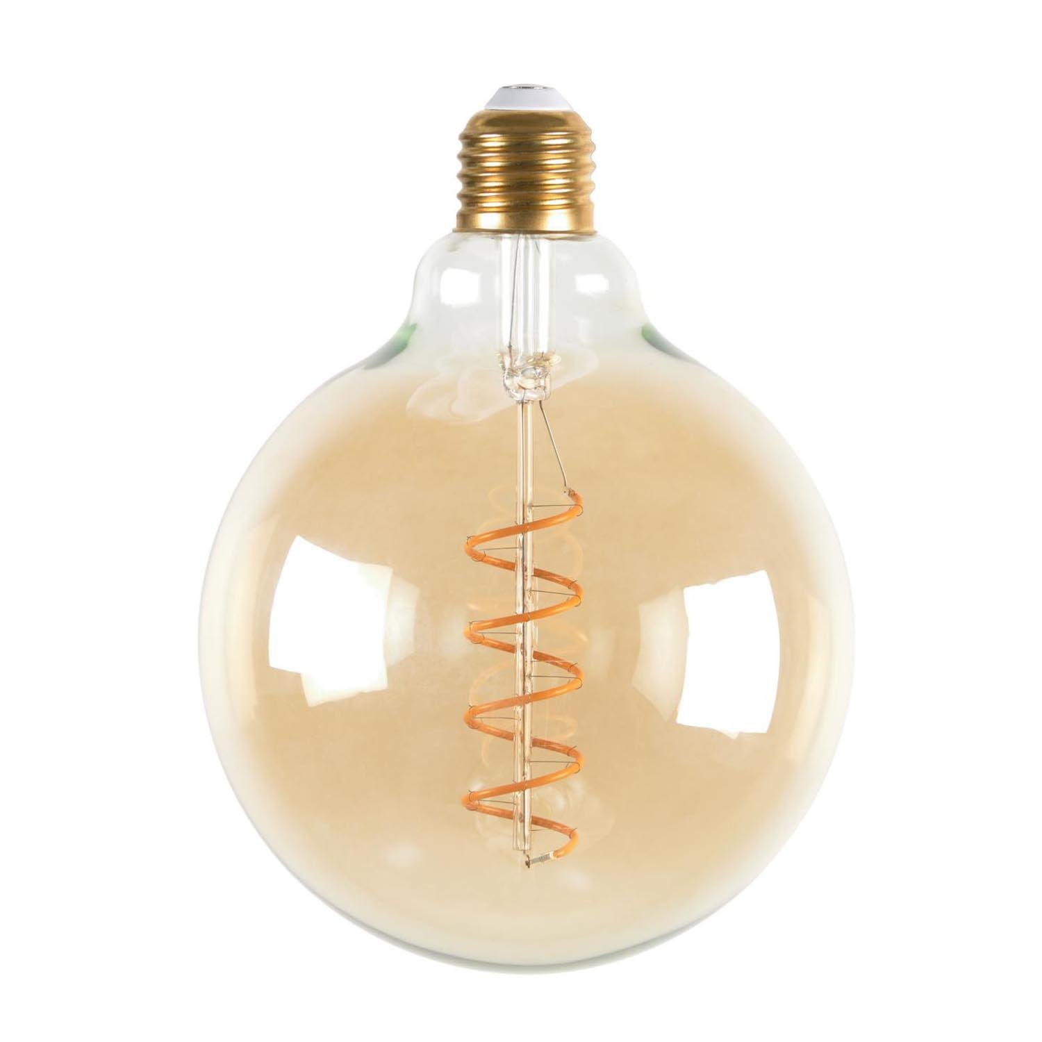 LED Glühbirne E27 4W 120 mm warmes Licht in Klar, Weiss präsentiert im Onlineshop von KAQTU Design AG. Leuchtmittel ist von Kave Home