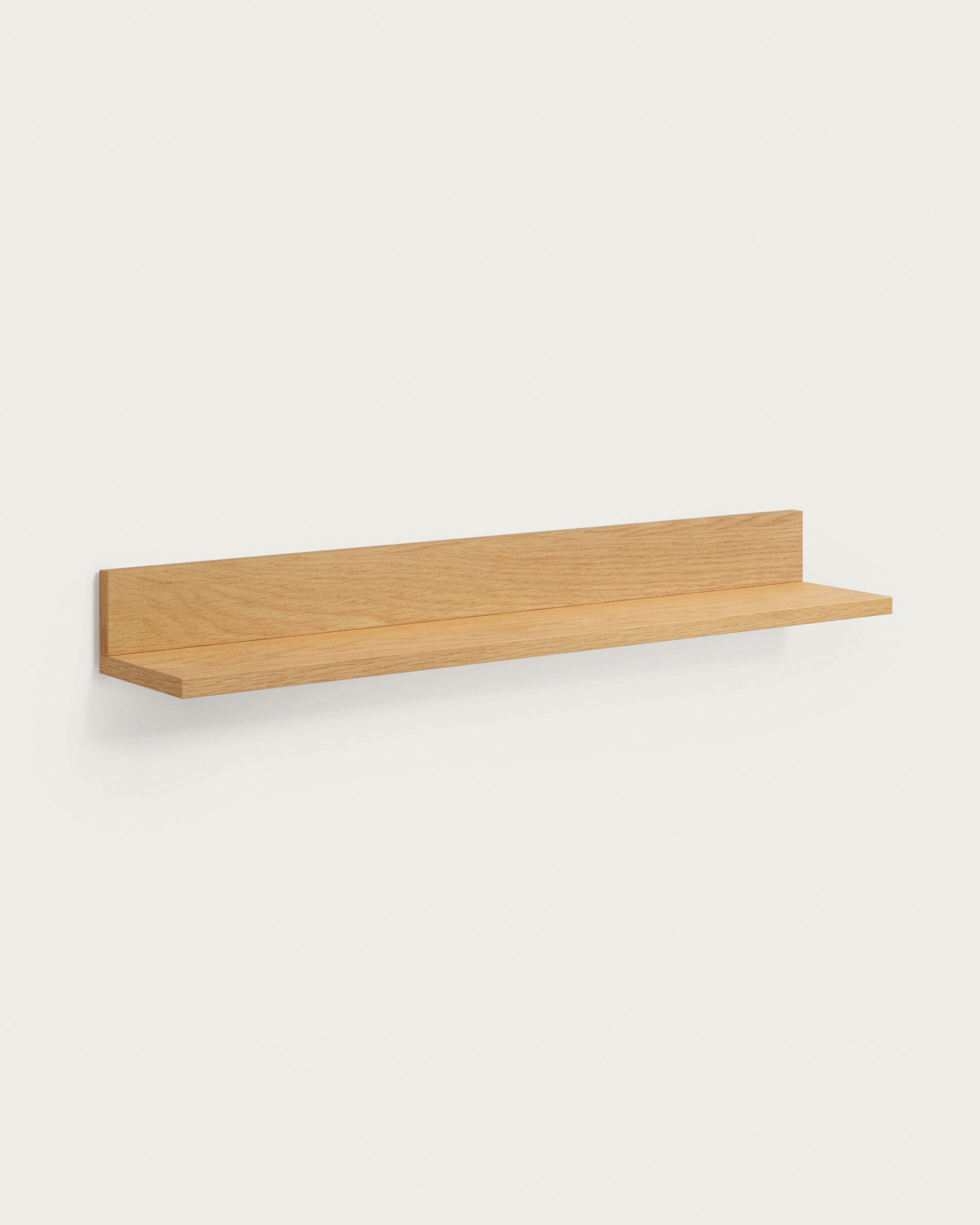 3D-Modell des Abilen Wandregals: Funktional, umweltfreundlich, MDF E0, Eichenfurnier, ideal für jeden Raum.