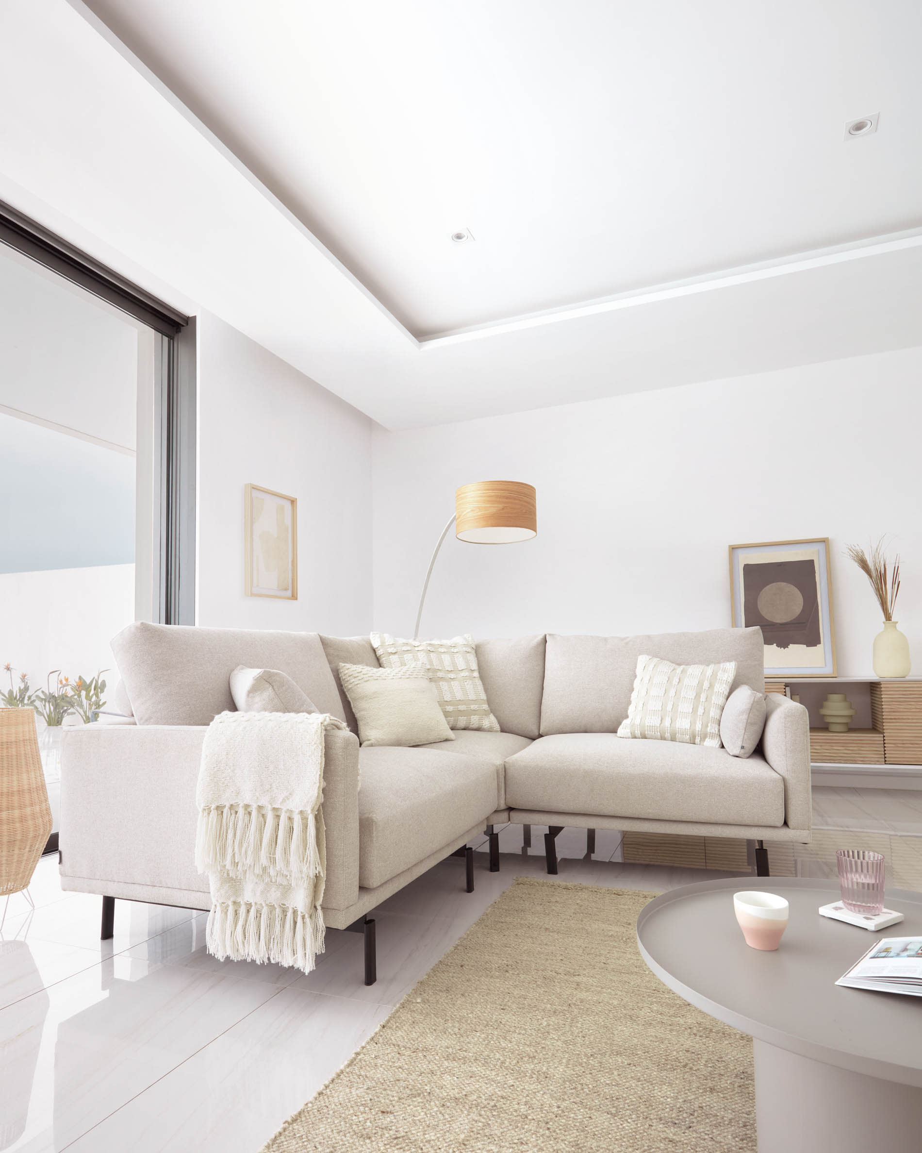 Carime Teppich beige 200 x 300 cm