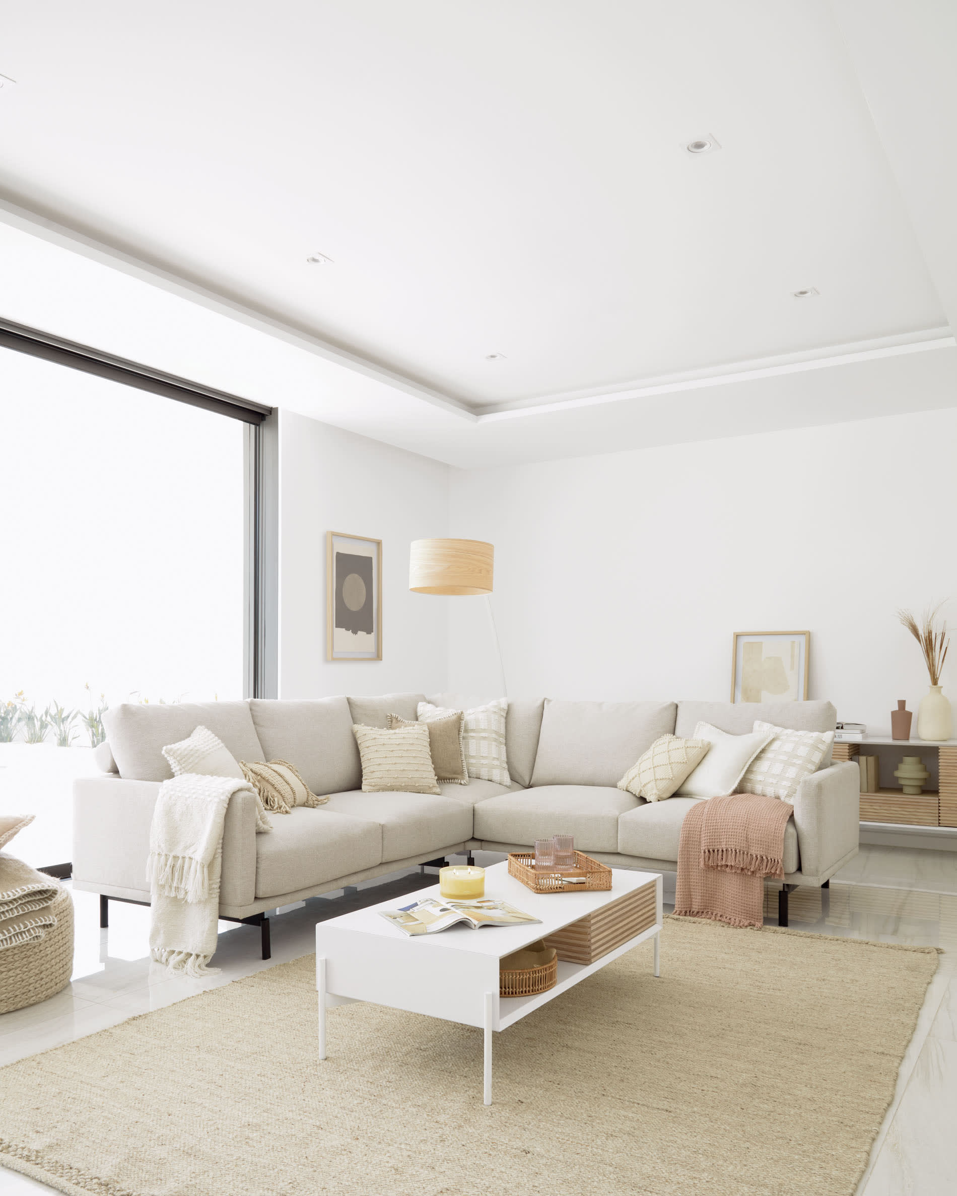 Carime Teppich beige 200 x 300 cm