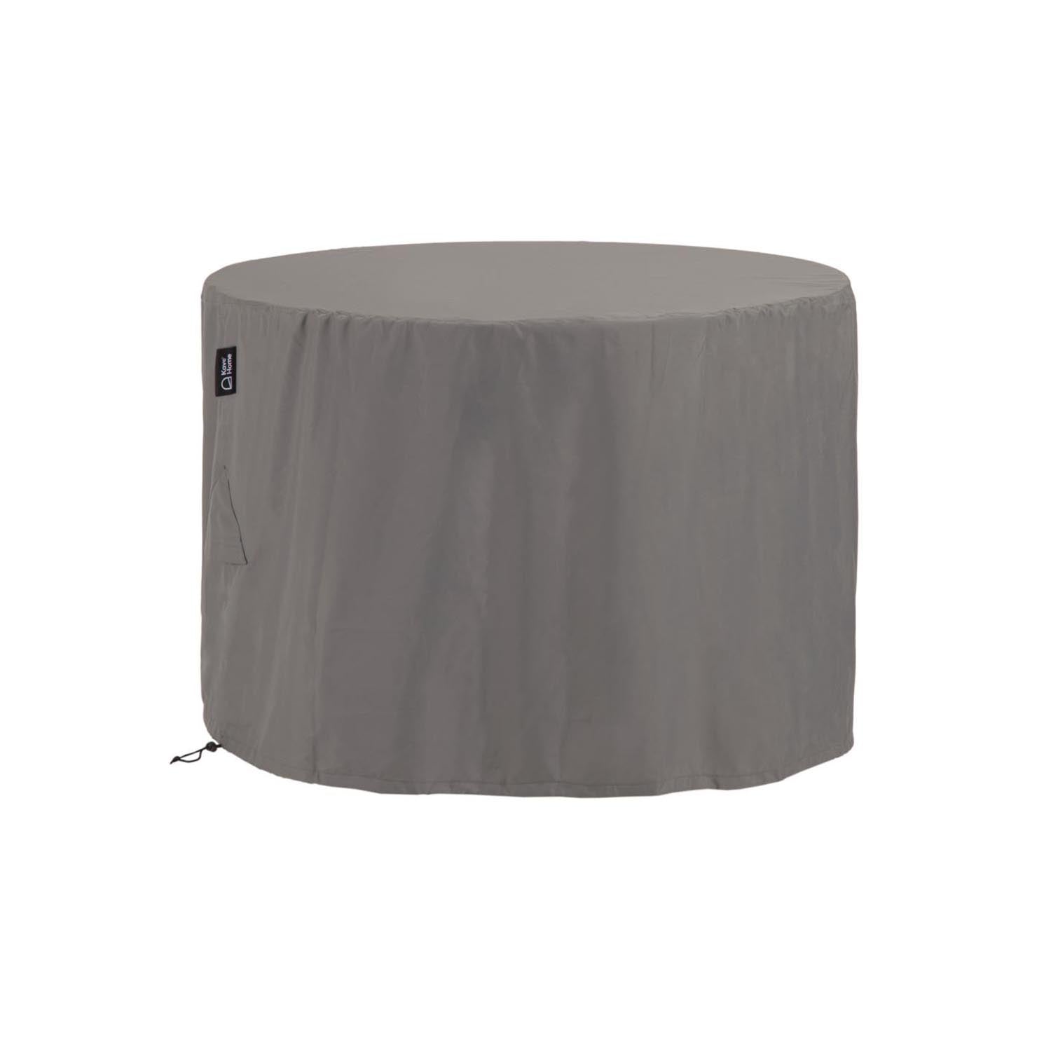 Iria Schutzhülle für runden Outdoor-Tisch max. 130 x 130 cm in Grau präsentiert im Onlineshop von KAQTU Design AG. Outdoor-Accessoire ist von Kave Home