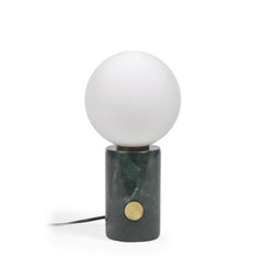 Lonela table lamp made of marble with a green finish