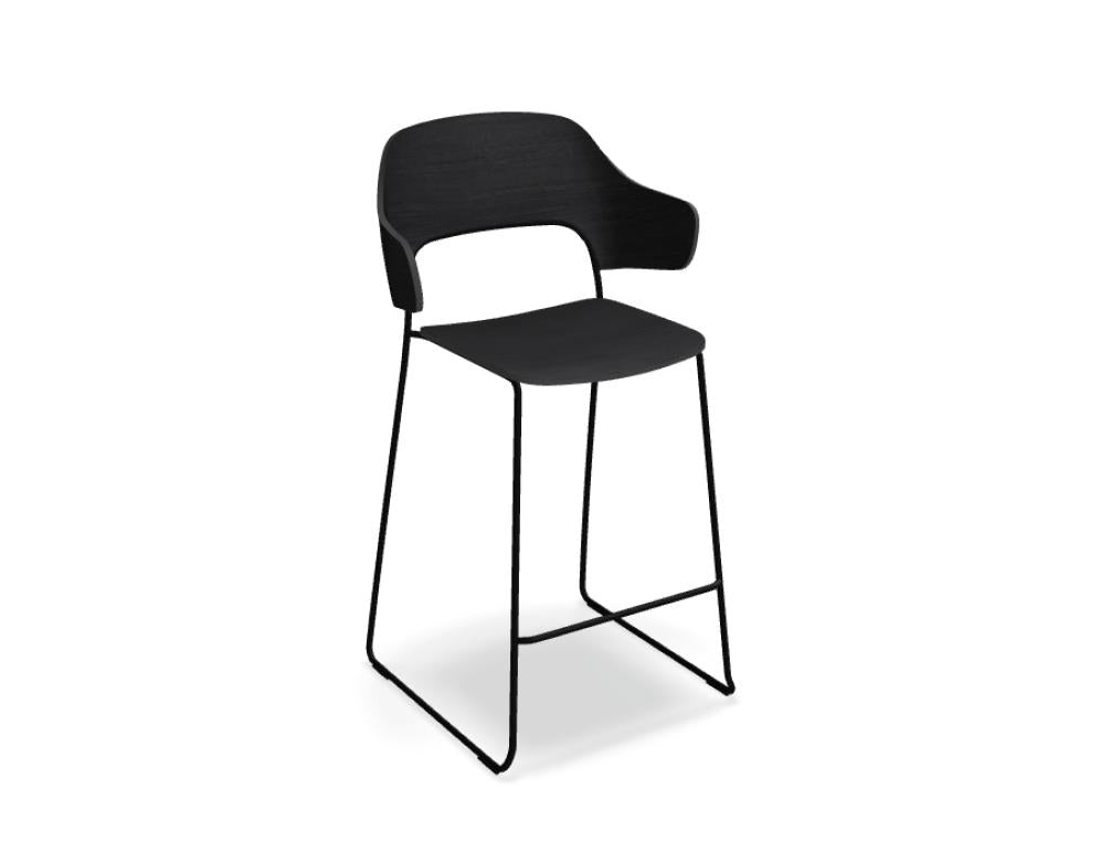 Afi AF08 - Barhocker in Eiche Natur präsentiert im Onlineshop von KAQTU Design AG. Barhocker ist von Mdd
