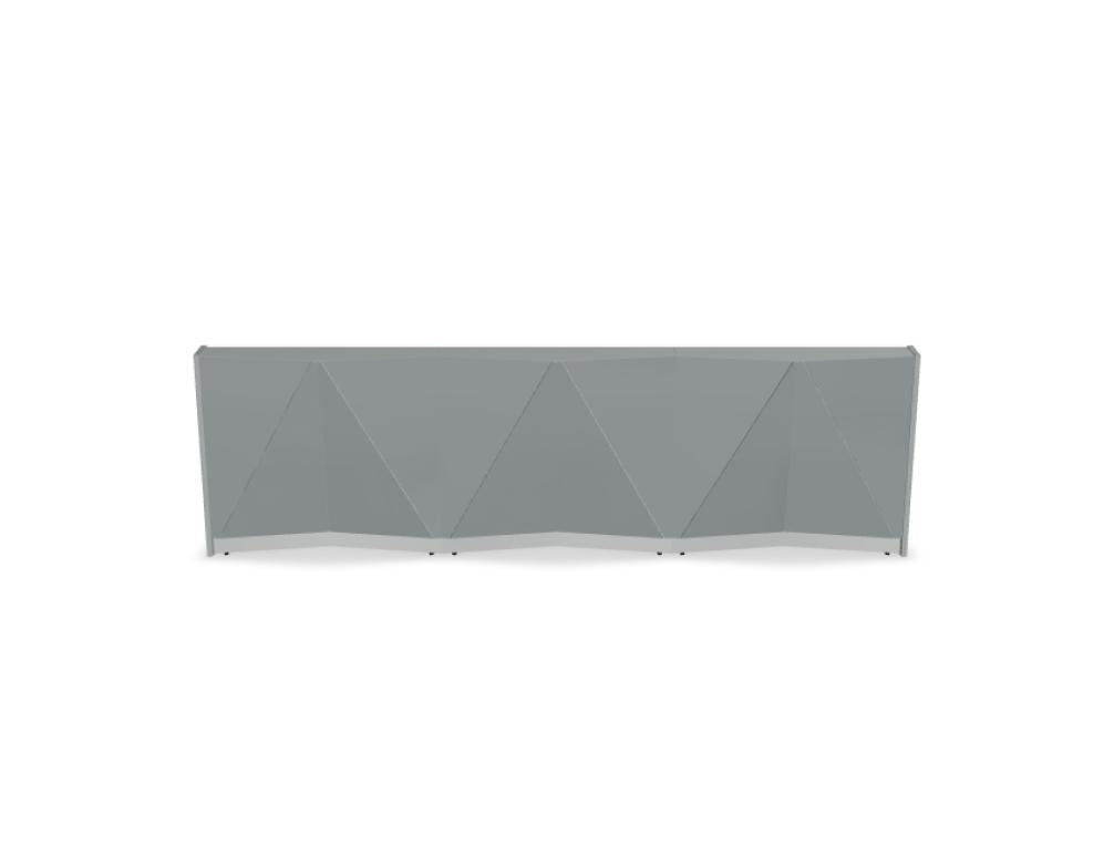 Alpa ALP07 - modulare Empfangstheke in Schwarzes Glas präsentiert im Onlineshop von KAQTU Design AG. Empfangsdesk ist von Mdd