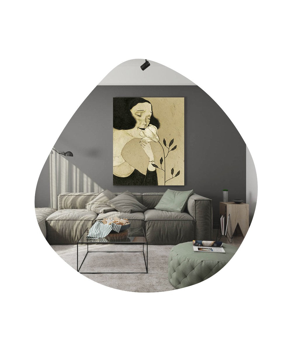 Besso - Black in Schwarz präsentiert im Onlineshop von KAQTU Design AG. Spiegel ist von Hanah Home