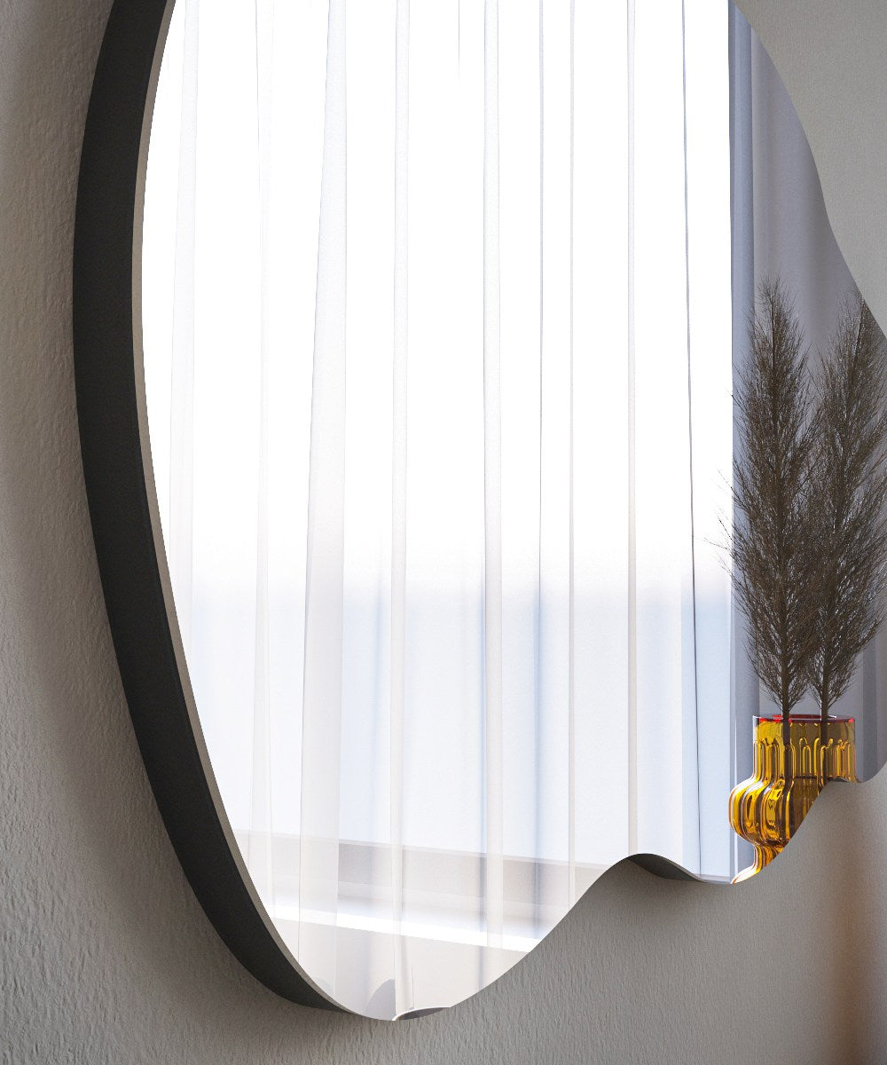 Baby - Black in Schwarz präsentiert im Onlineshop von KAQTU Design AG. Spiegel ist von Hanah Home