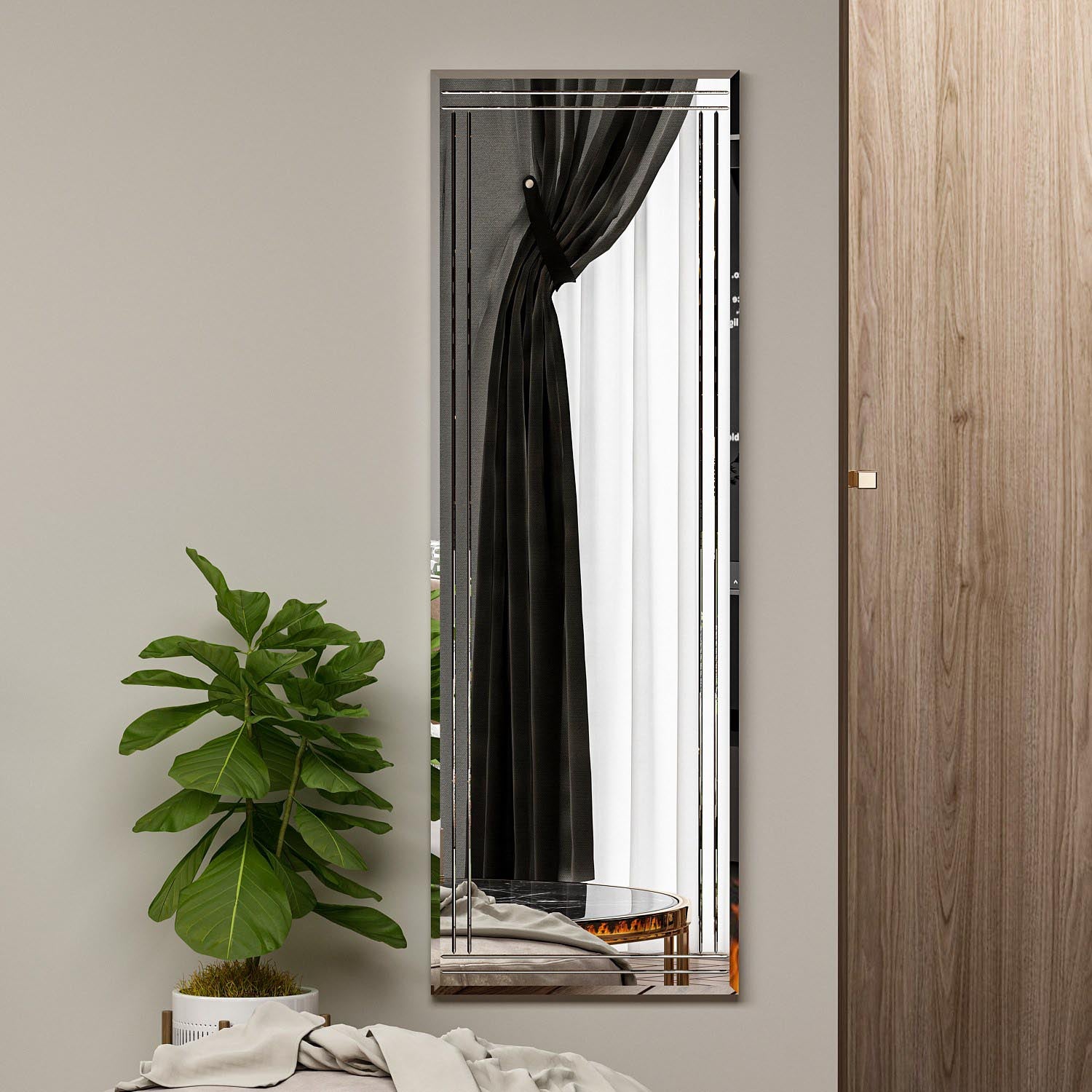 Buhem - White in Weiss präsentiert im Onlineshop von KAQTU Design AG. Spiegel ist von Hanah Home