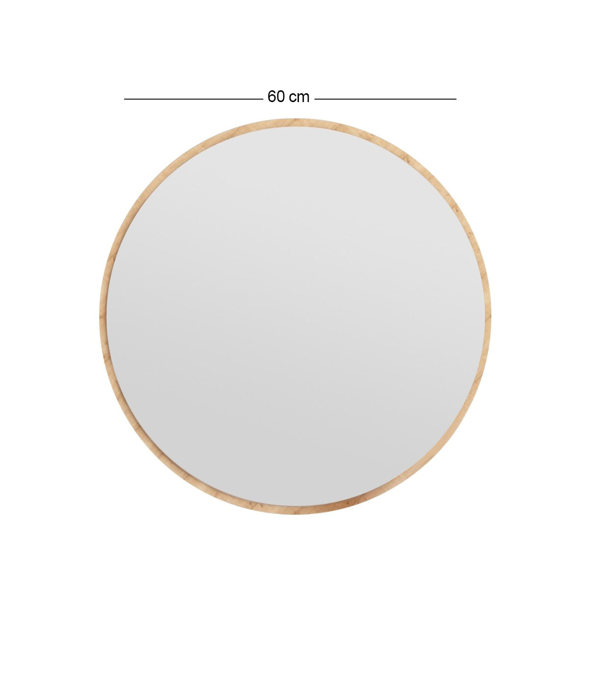 Ozze - Natural in Natürlich präsentiert im Onlineshop von KAQTU Design AG. Spiegel ist von Hanah Home