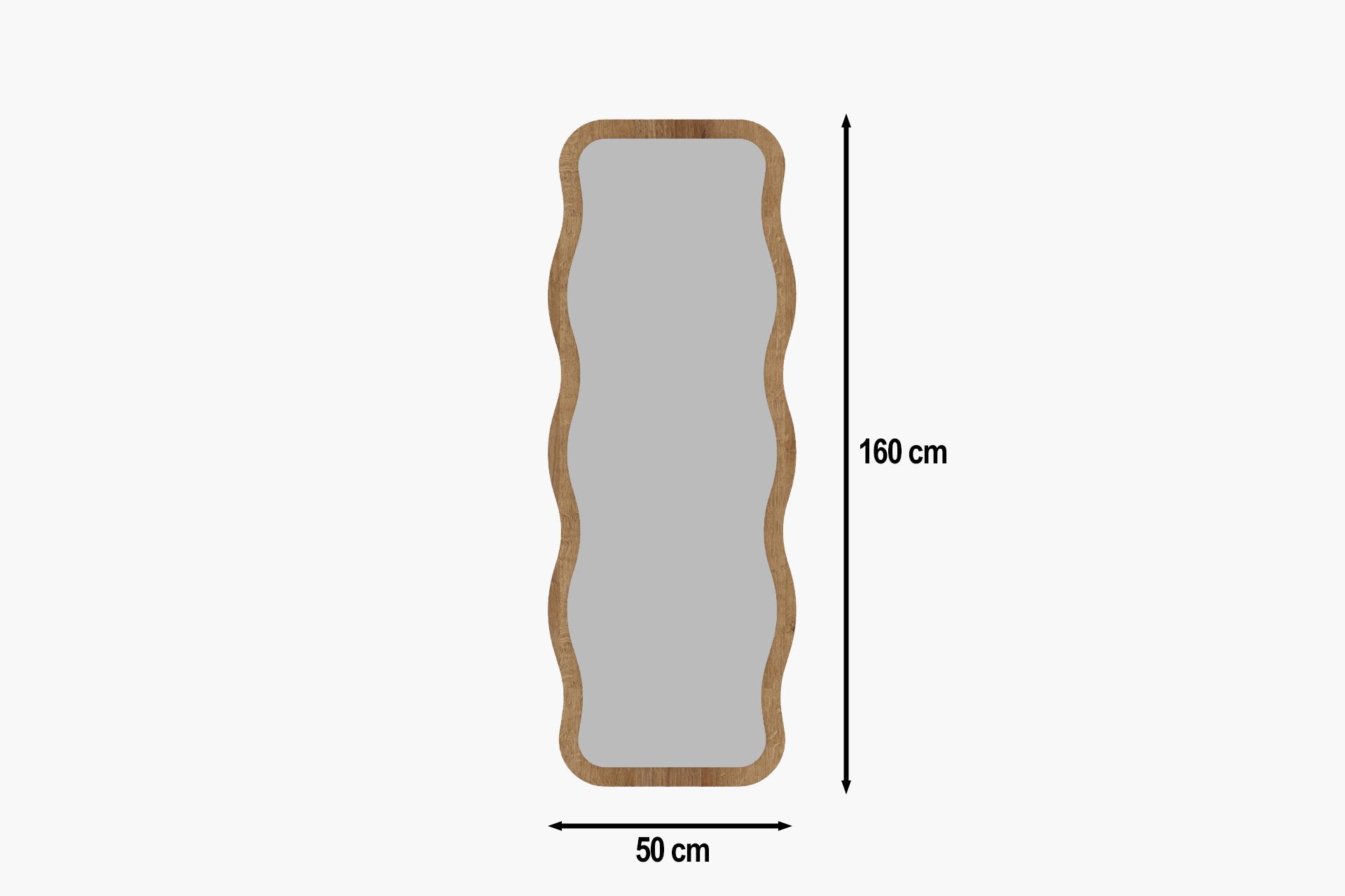 Aror - Natural in Natürlich präsentiert im Onlineshop von KAQTU Design AG. Spiegel ist von Hanah Home