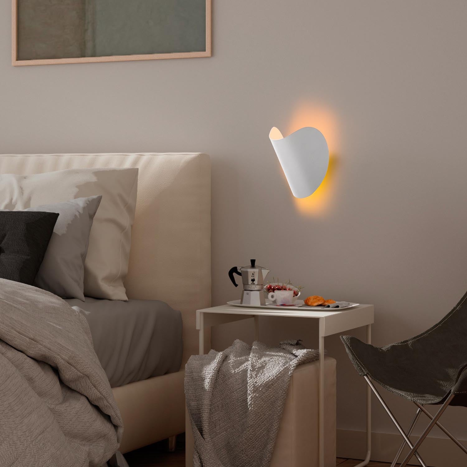 Heybe - 13626 in Chrome präsentiert im Onlineshop von KAQTU Design AG. Wandleuchte ist von Opviq