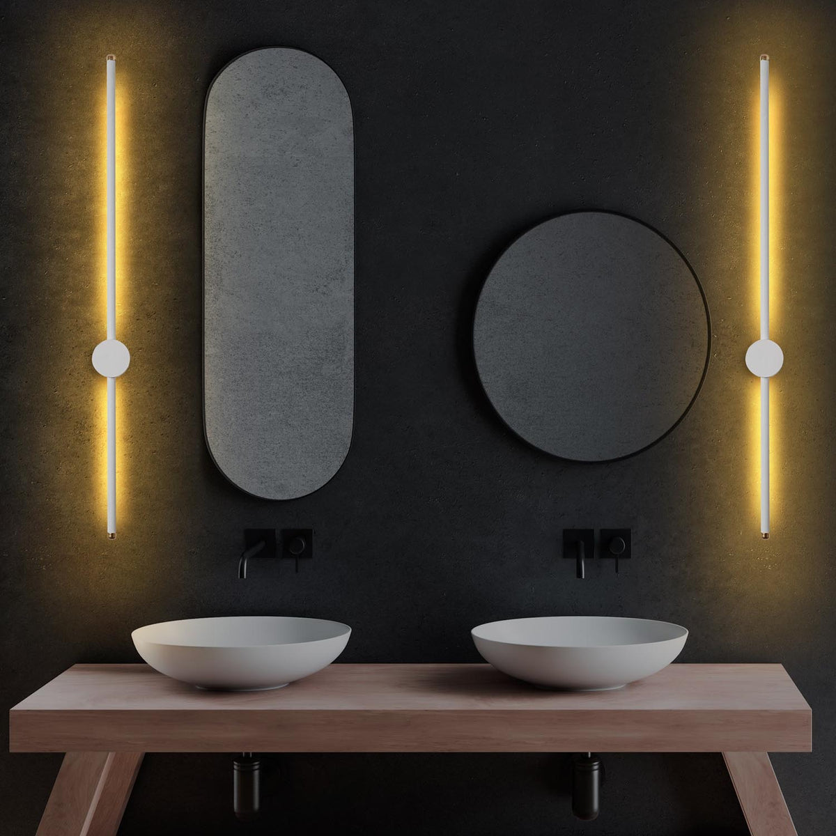 Sword Wandleuchte - Weiss in Weiss präsentiert im Onlineshop von KAQTU Design AG. Wandleuchte ist von Opviq