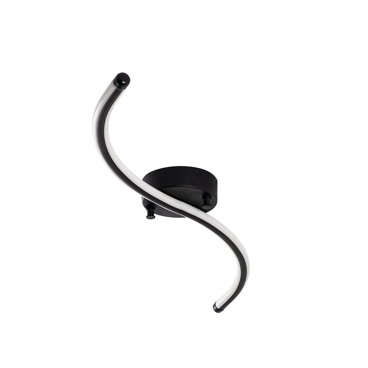Yılan Deckenleuchte - Schwarz in Schwarz präsentiert im Onlineshop von KAQTU Design AG. Deckenleuchte ist von Opviq