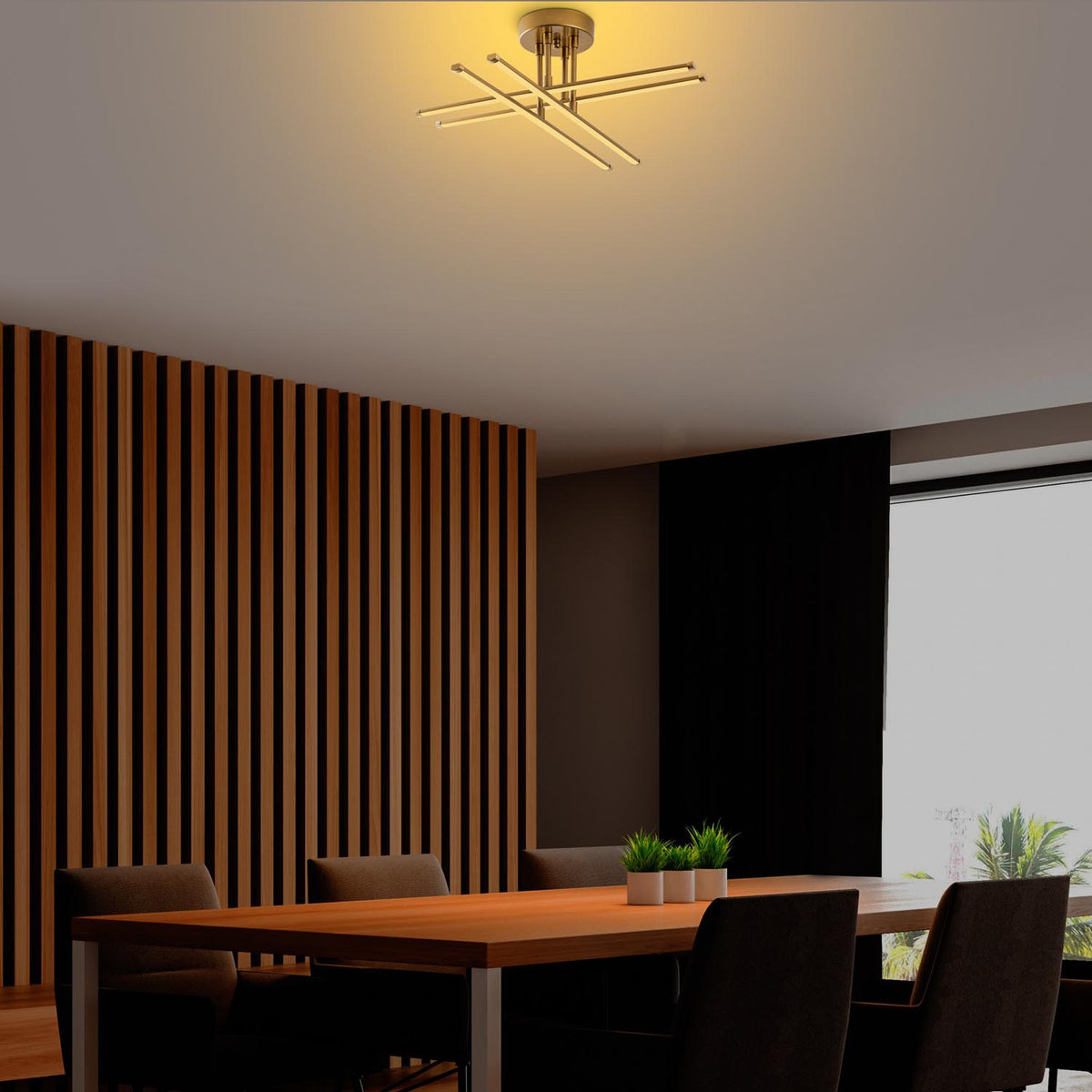 Exhaust Deckenleuchte - Gold in Gold präsentiert im Onlineshop von KAQTU Design AG. Deckenleuchte ist von Opviq