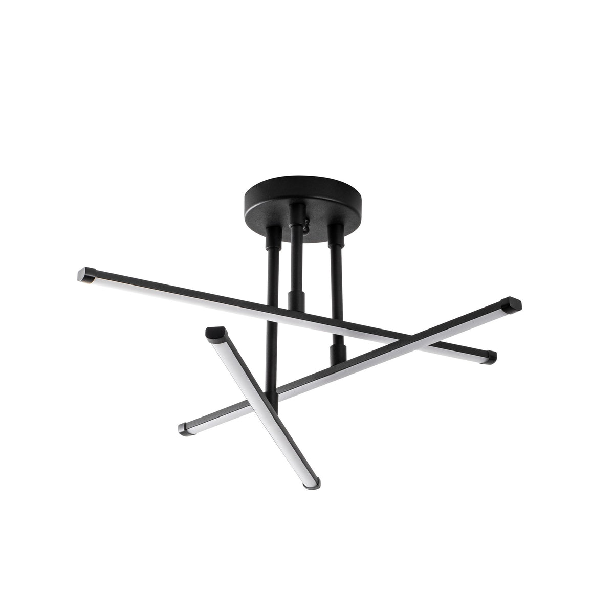 Ledflower Deckenleuchte - Schwarz in Schwarz präsentiert im Onlineshop von KAQTU Design AG. Deckenleuchte ist von Opviq
