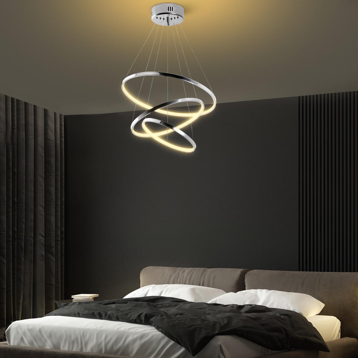 Simit Deckenleuchte - Chrome in Chrome präsentiert im Onlineshop von KAQTU Design AG. Deckenleuchte ist von Opviq