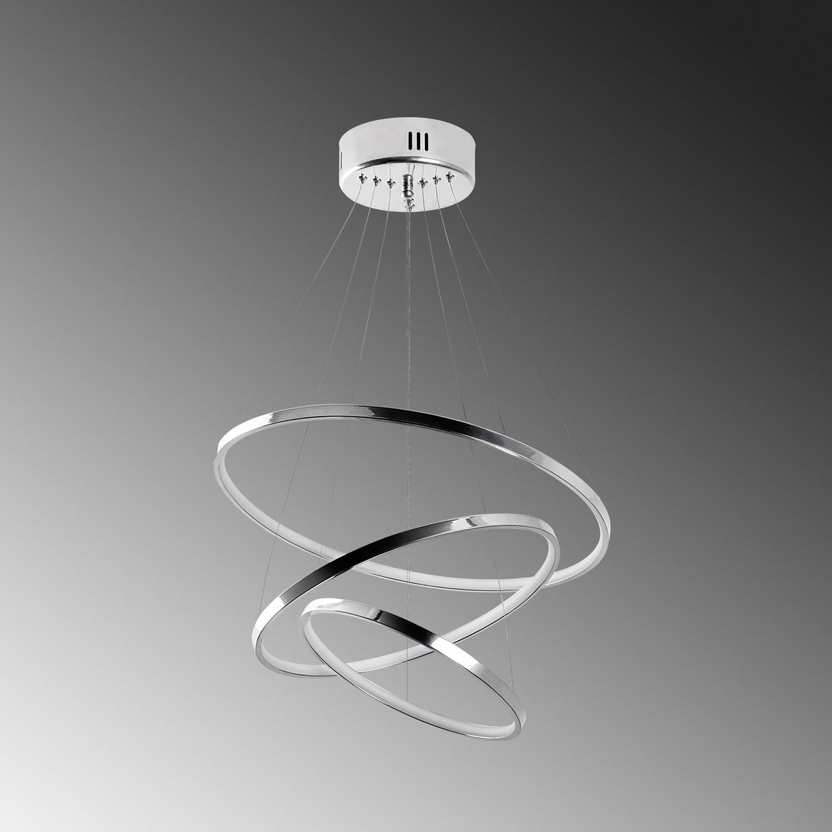 Simit Deckenleuchte - Chrome in Chrome präsentiert im Onlineshop von KAQTU Design AG. Deckenleuchte ist von Opviq