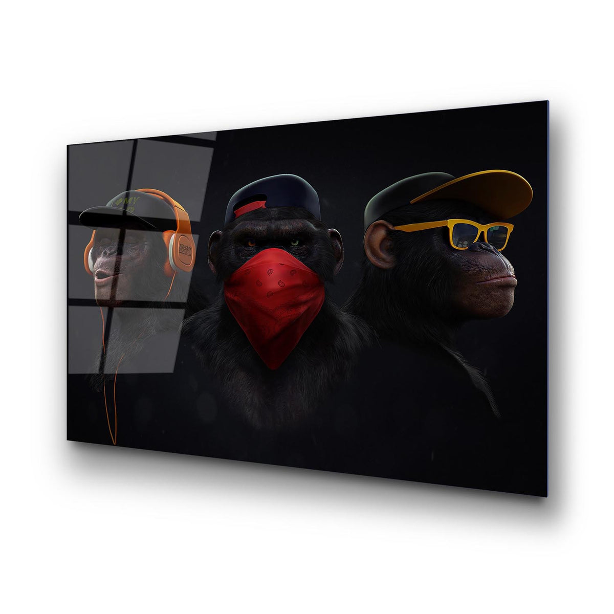 UV Bild - Mehrfarbig in Mehrfarbig präsentiert im Onlineshop von KAQTU Design AG. Bild ist von Wallity