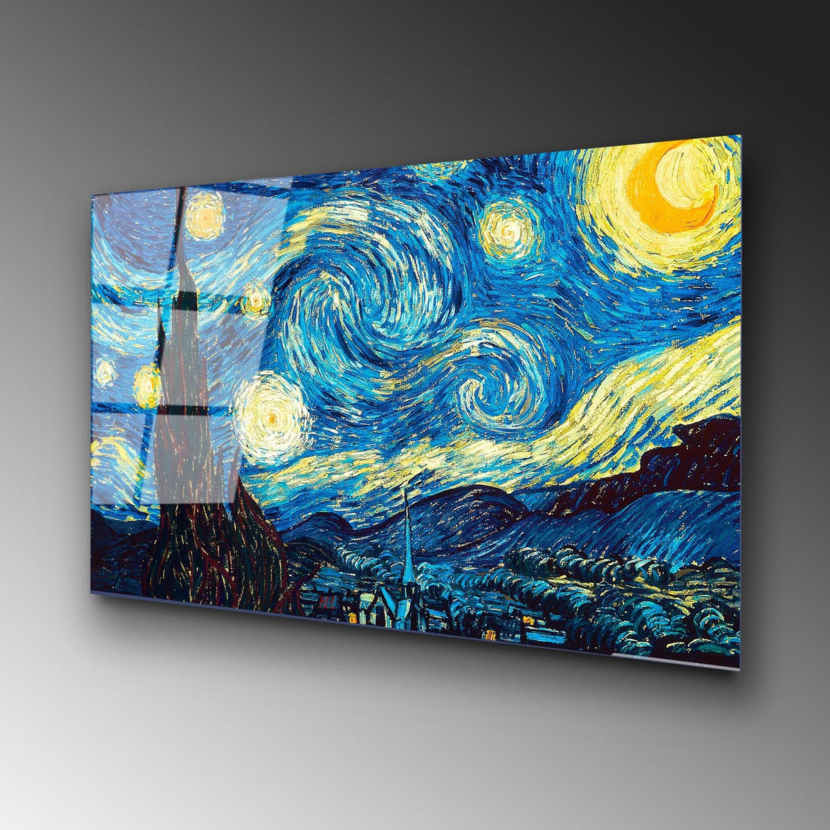 UV Bild - Mehrfarbig in Mehrfarbig präsentiert im Onlineshop von KAQTU Design AG. Bild ist von Wallity