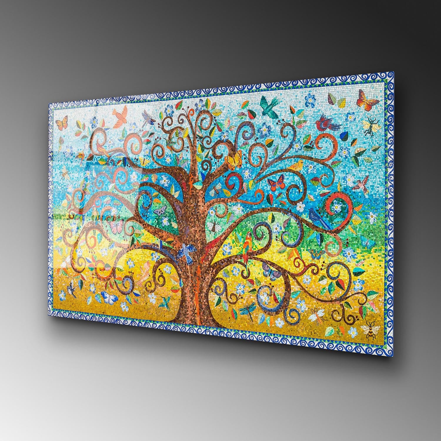 UV-211 70 x 100 in Mehrfarbig präsentiert im Onlineshop von KAQTU Design AG. Bild ist von Wallity
