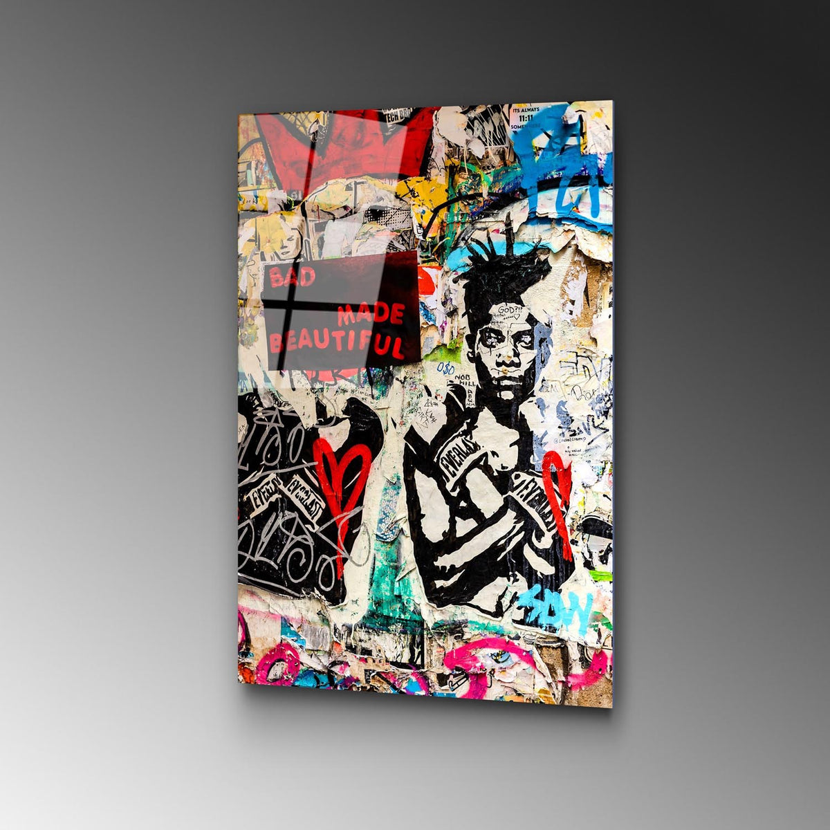 UV Bild - Mehrfarbig in Mehrfarbig präsentiert im Onlineshop von KAQTU Design AG. Bild ist von Wallity