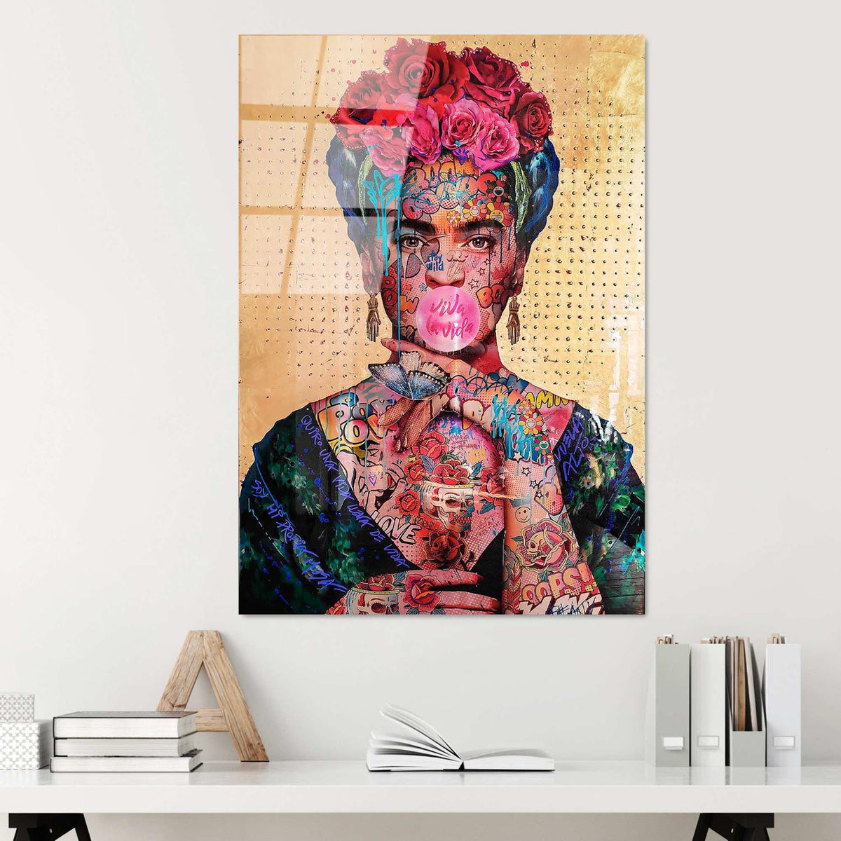 UV Bild - Mehrfarbig in Mehrfarbig präsentiert im Onlineshop von KAQTU Design AG. Bild ist von Wallity
