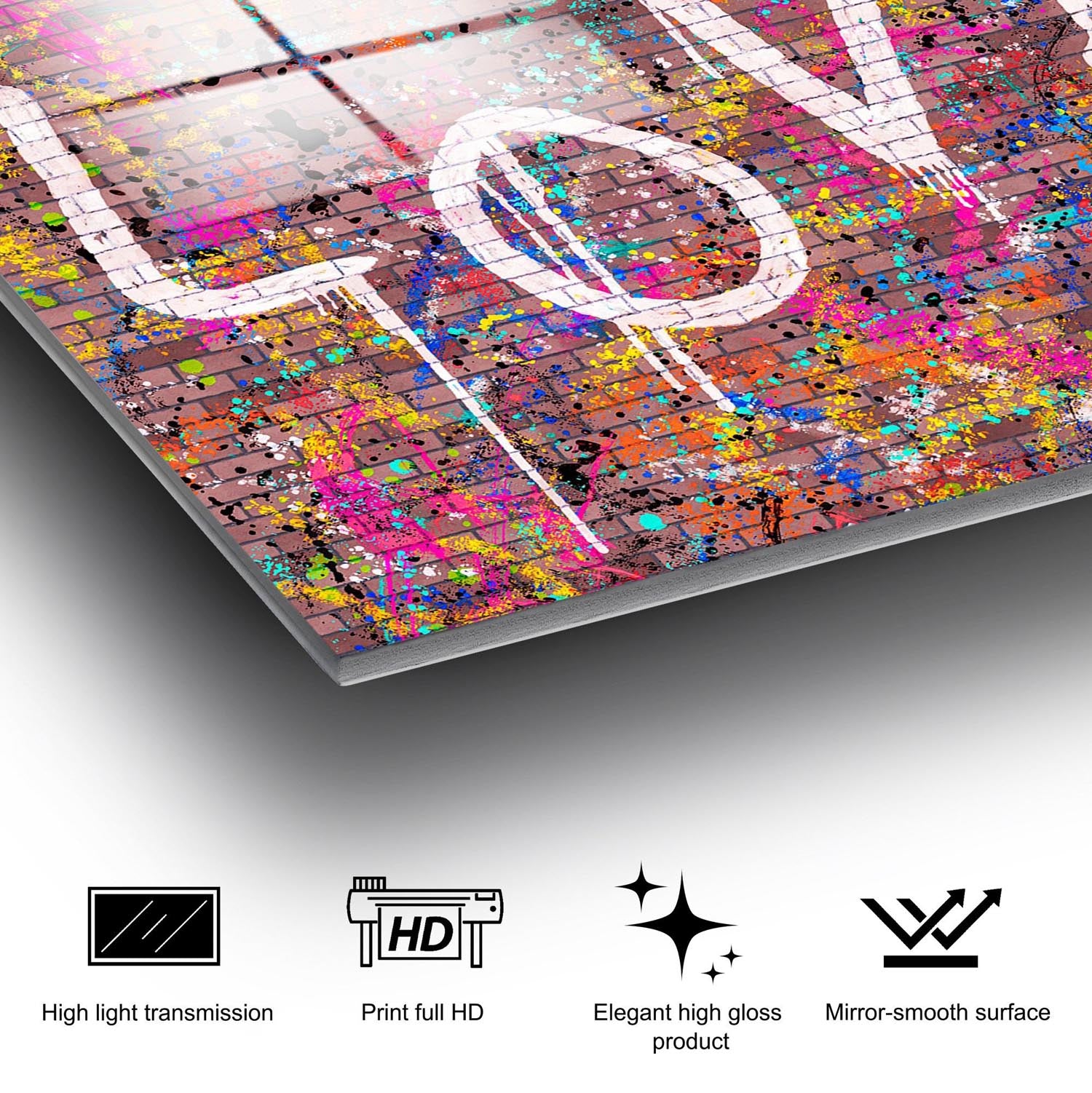 UV-740 70 x 100 in Mehrfarbig präsentiert im Onlineshop von KAQTU Design AG. Bild ist von Wallity