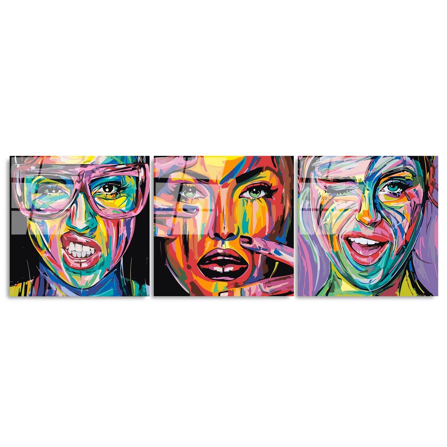 UV-852 - 50 x 50 in Mehrfarbig präsentiert im Onlineshop von KAQTU Design AG. Bild ist von Wallity