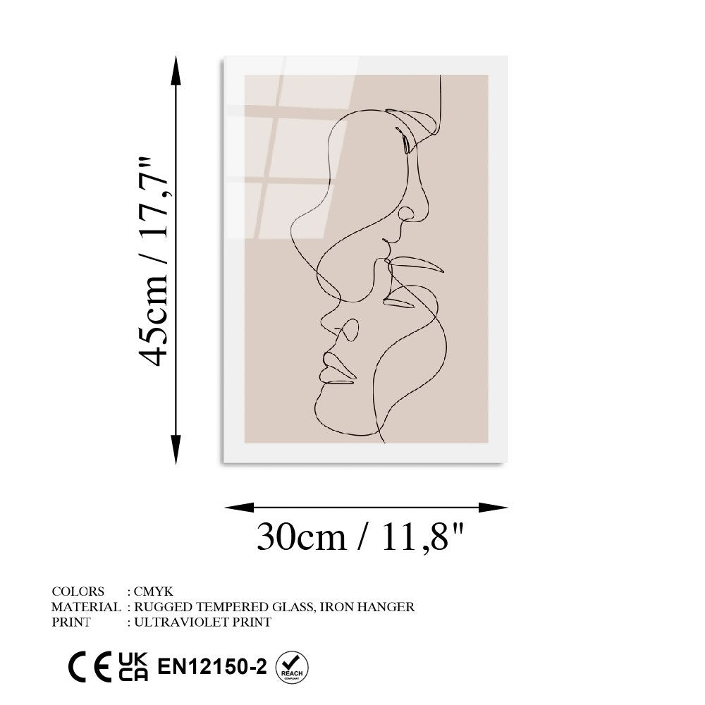 UV-1038 - 30 x 45 in Mehrfarbig präsentiert im Onlineshop von KAQTU Design AG. Bild ist von Wallity