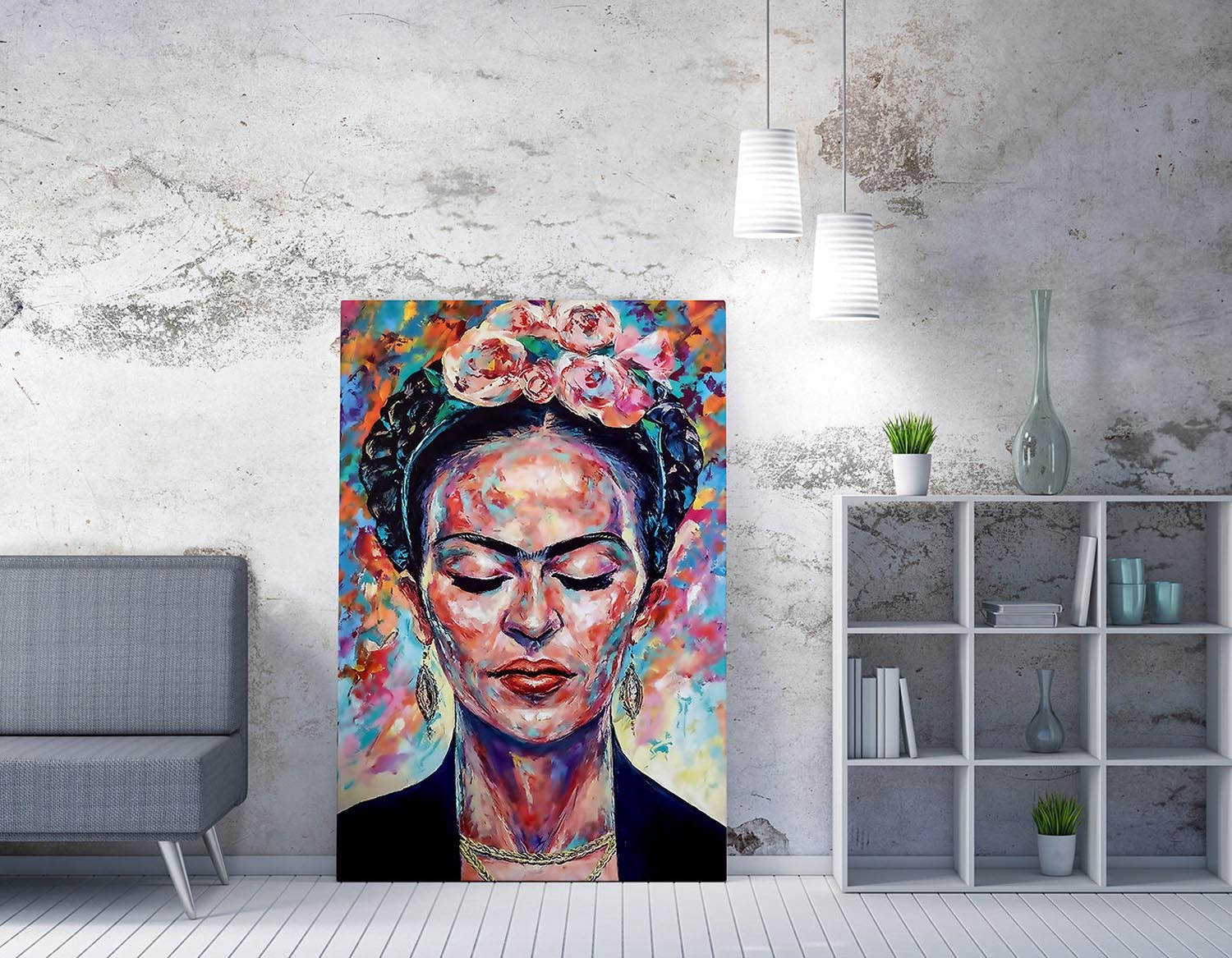 WY233 (50 x 70) in Mehrfarbig präsentiert im Onlineshop von KAQTU Design AG. Bild ist von Wallity