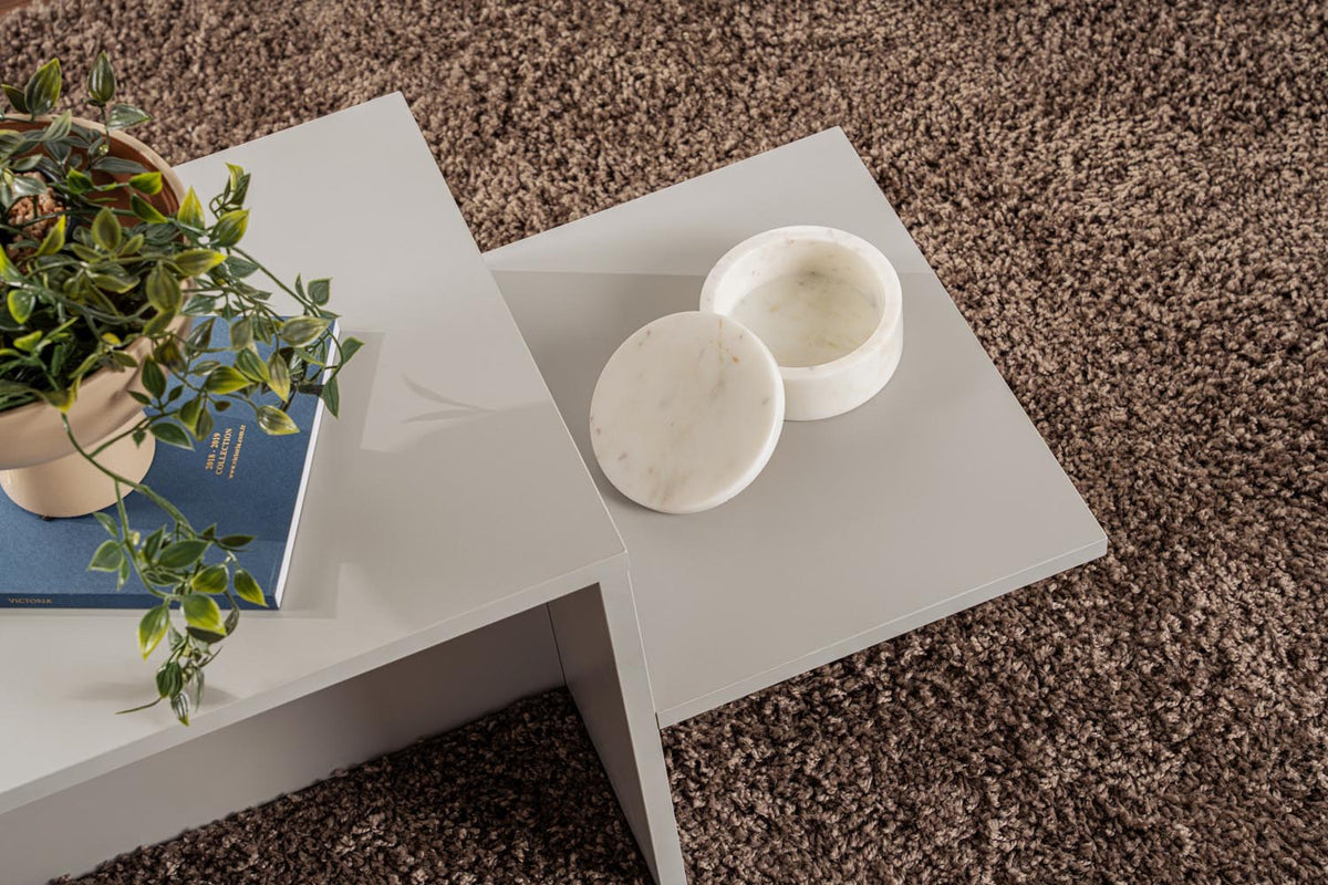 Harmony Sofatisch - Grau in Grau präsentiert im Onlineshop von KAQTU Design AG. Couchtisch ist von Nordure