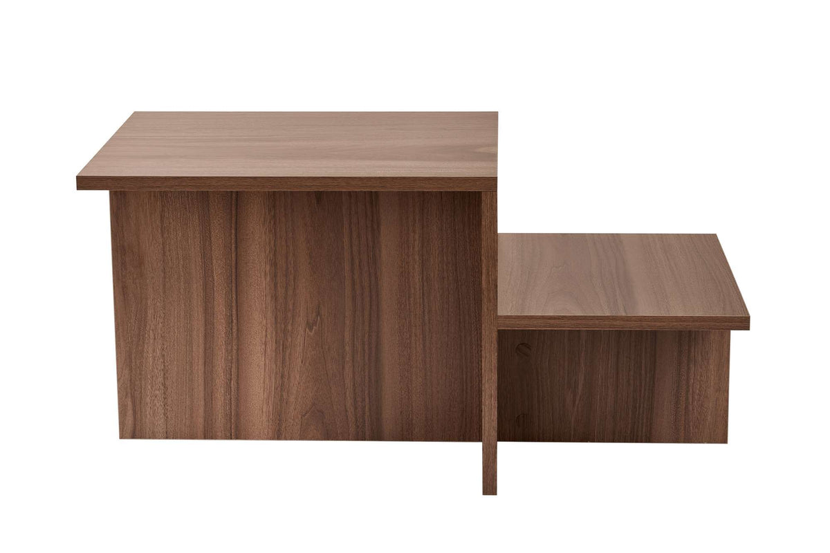 Harmony Sofatisch - Walnuss in Walnuss präsentiert im Onlineshop von KAQTU Design AG. Couchtisch ist von Nordure