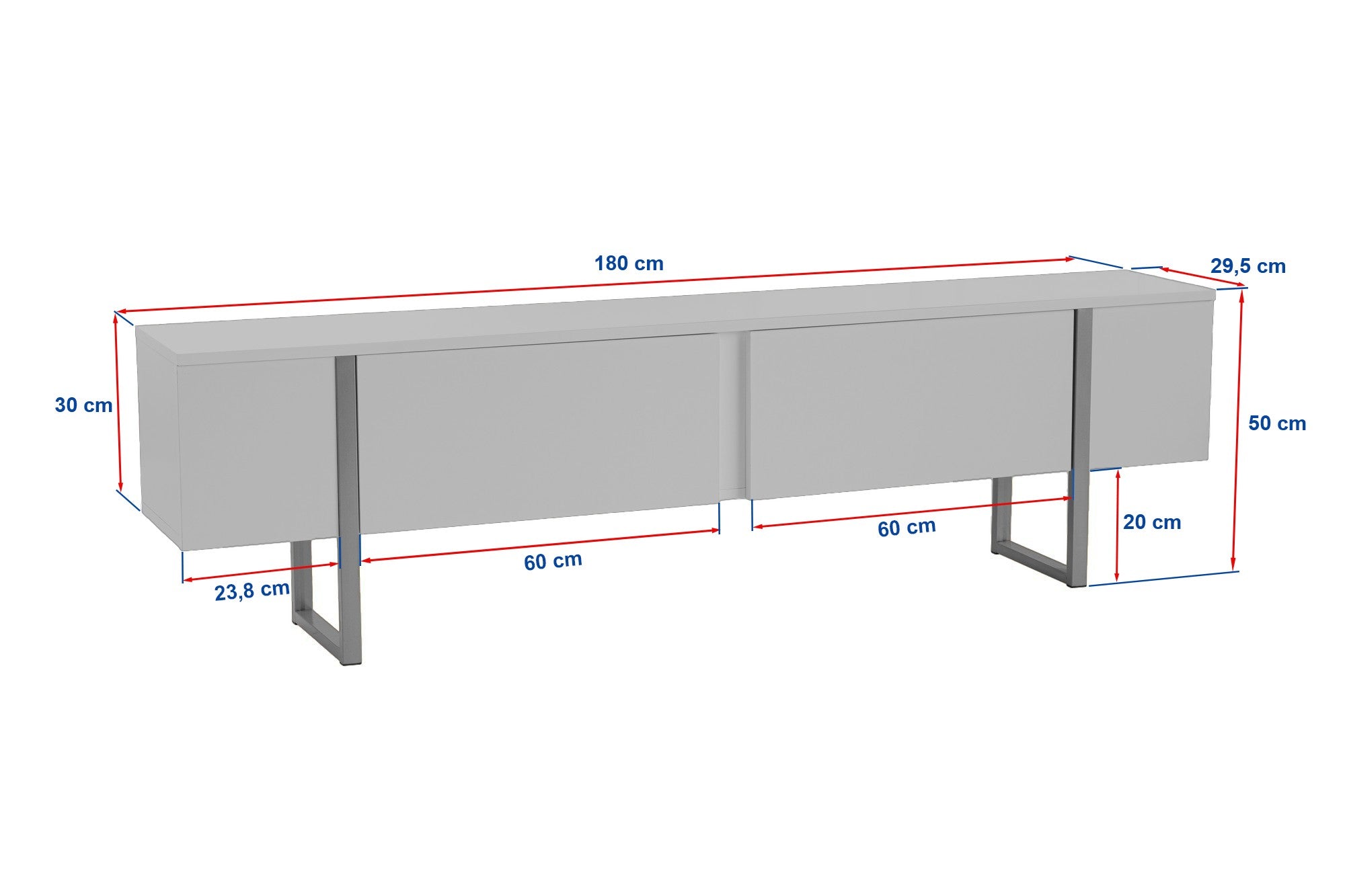 Serenity - Fressia Marble, Black in Freesia- Marmor Schwarz präsentiert im Onlineshop von KAQTU Design AG. Sideboard ist von Nordure