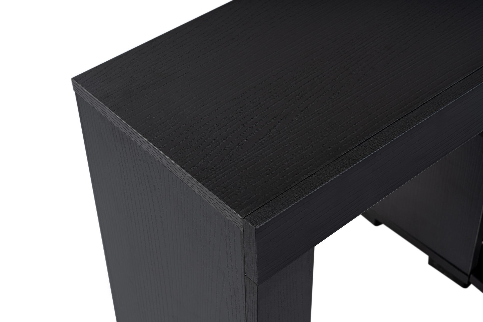 Enclave - Wood Black in Holz Schwarz präsentiert im Onlineshop von KAQTU Design AG. Sideboard ist von Nordure