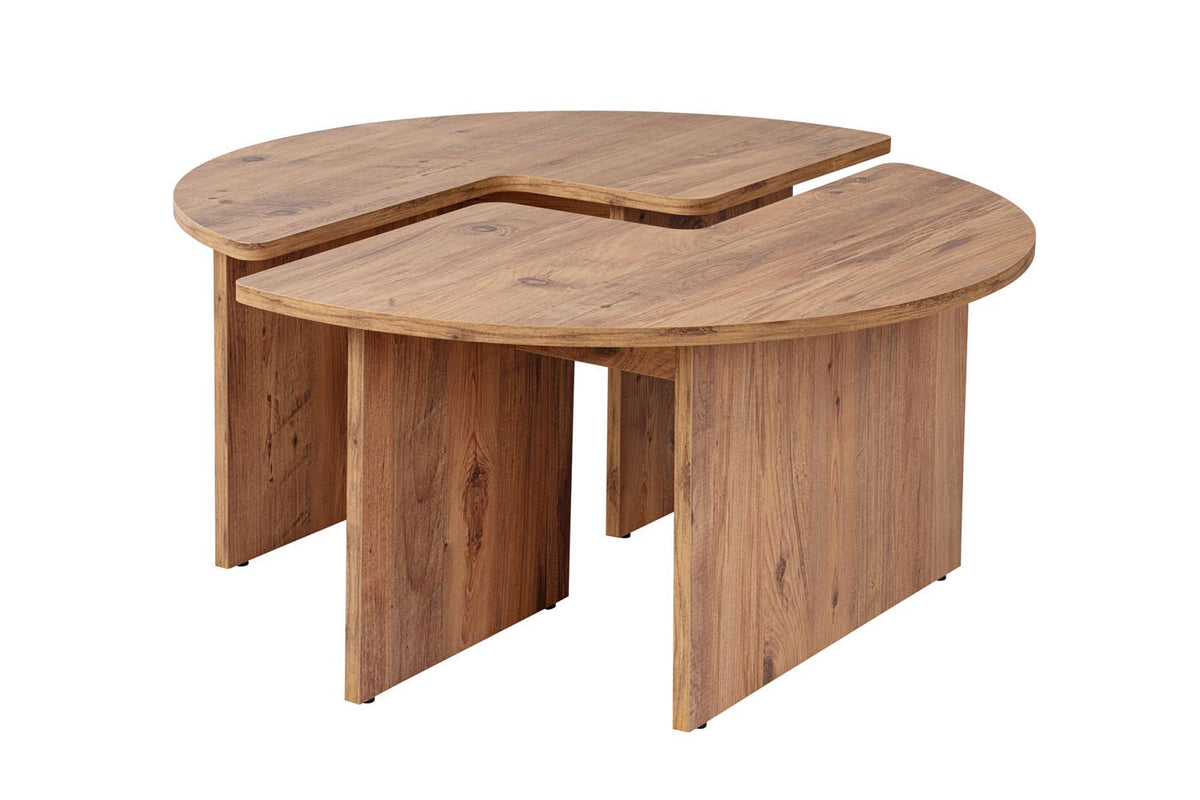 Moira Sofatisch - Atlantische Kiefer in Atlantische Kiefer präsentiert im Onlineshop von KAQTU Design AG. Couchtisch ist von Nordure